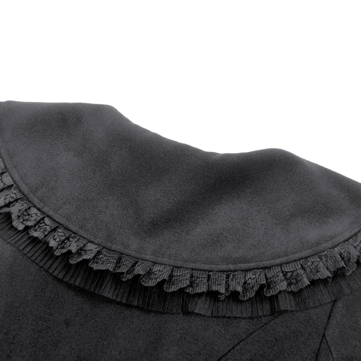 Abrigo  de Botonadura Frontal y Gran Cuello - Image 13
