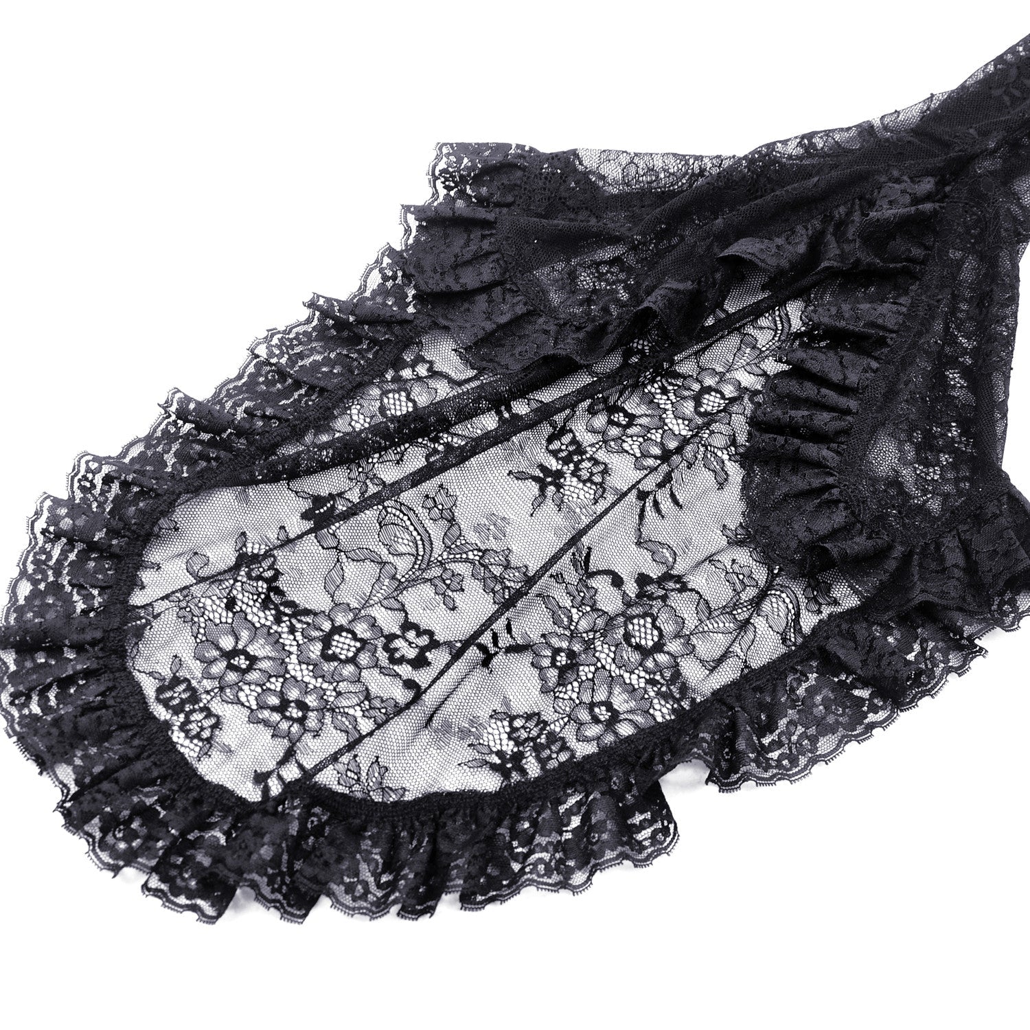 Camiseta Gótica Negra "Eris" Mangas Acampanadas - Image 8