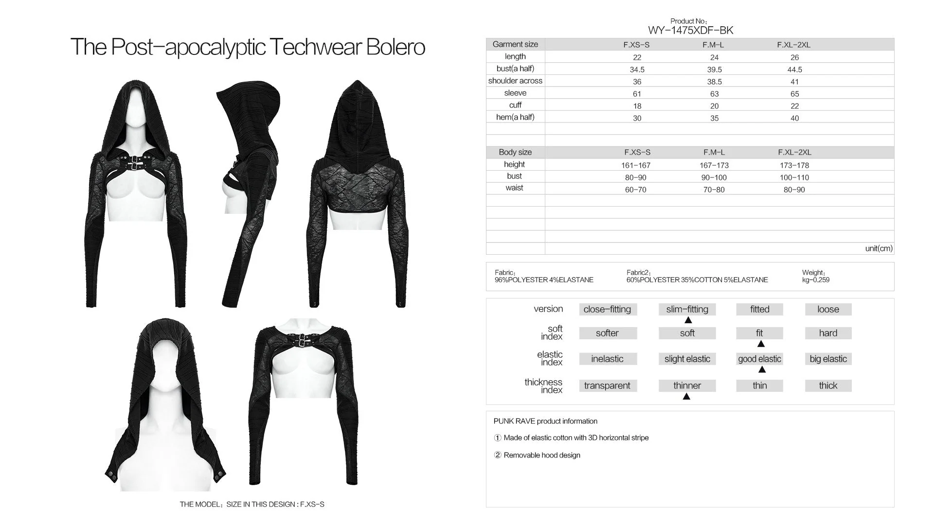 Bolero con Capucha - Image 6