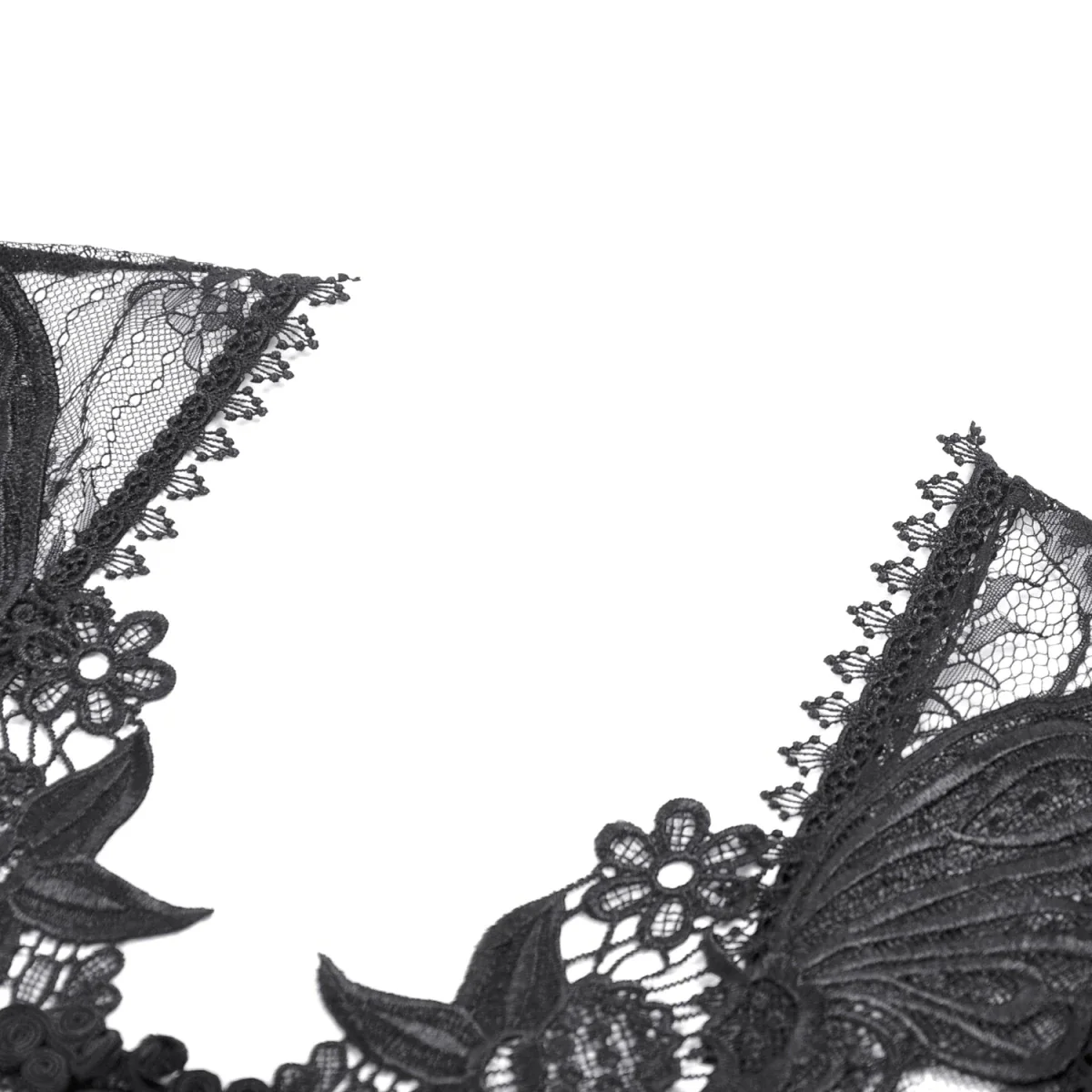 Bolero de Encaje Negro con Mangas Acampanadas - Image 10