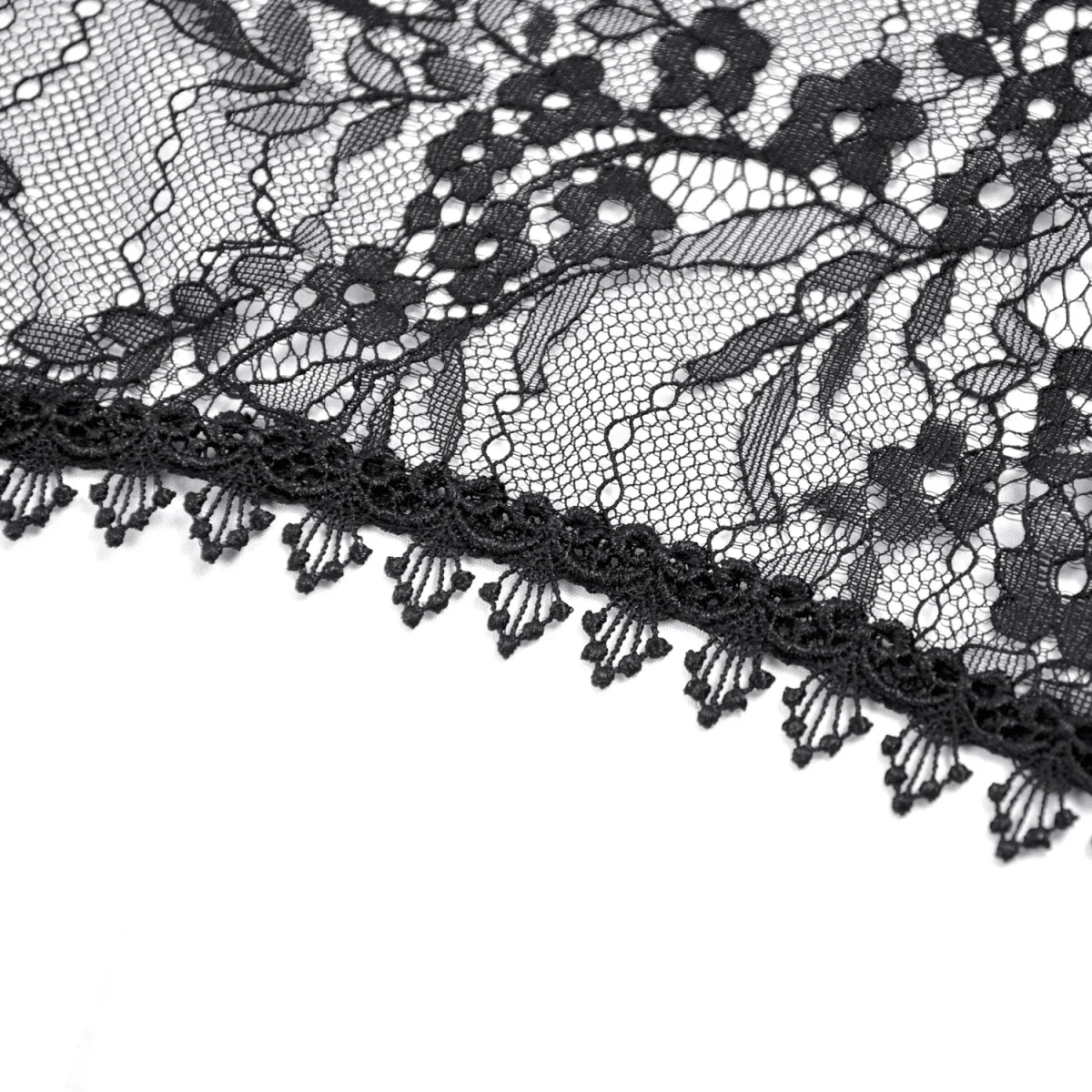 Bolero de Encaje Negro con Mangas Acampanadas - Image 14