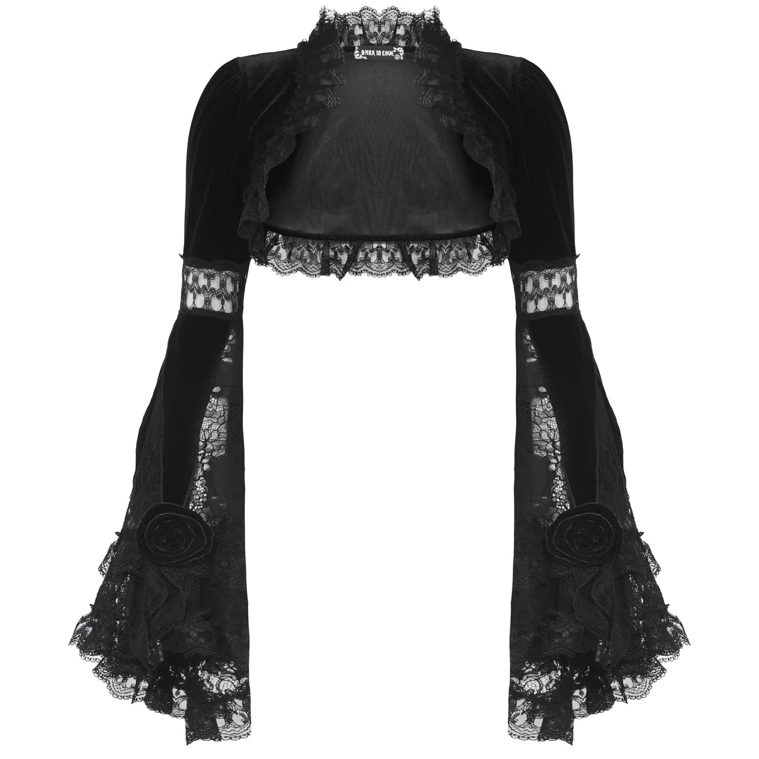Bolero Terciopelo  y Encaje - Image 8