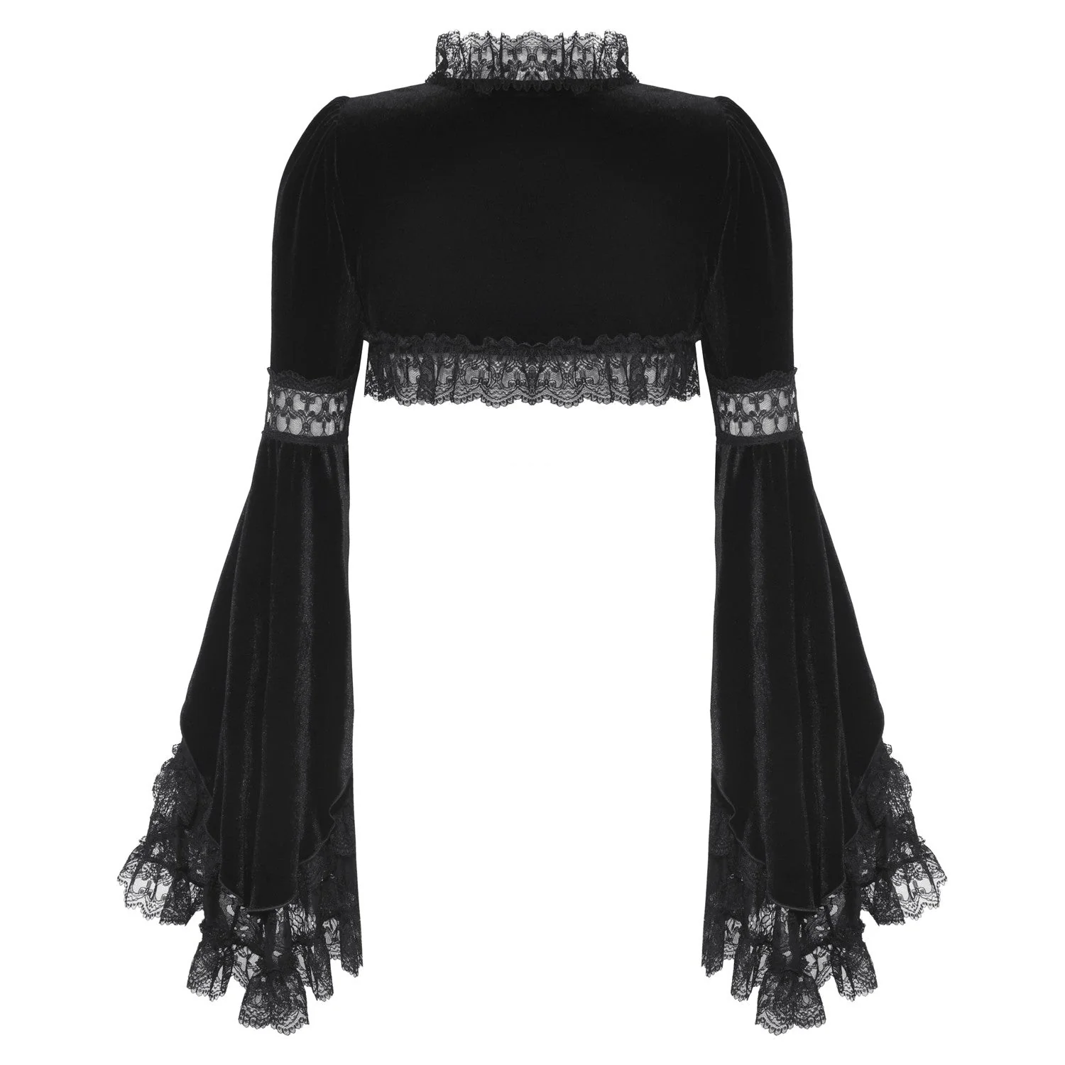 Bolero Terciopelo  y Encaje - Image 9