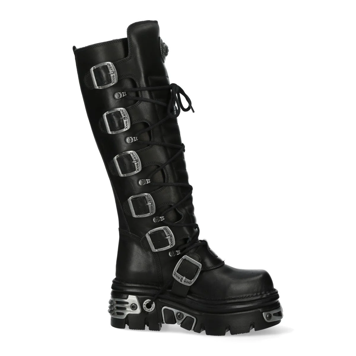 Bota Alta Gótica Hebillas New Rock - Image 2
