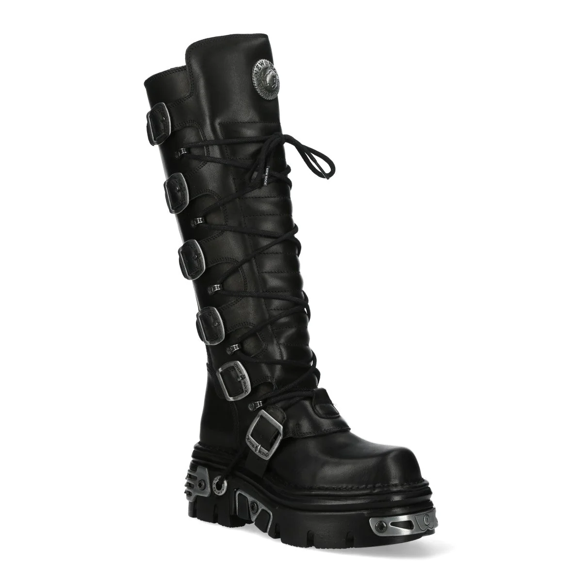 Bota Alta Gótica Hebillas New Rock - Image 3