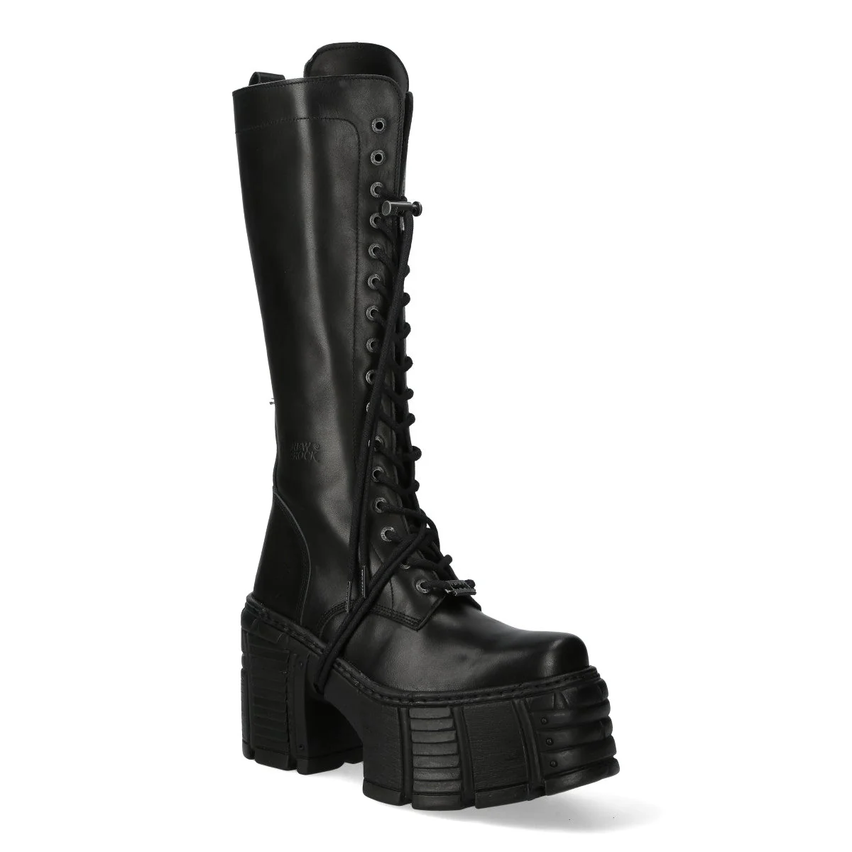 Bota Alta Heavy Plataforma Acordonada - Image 3