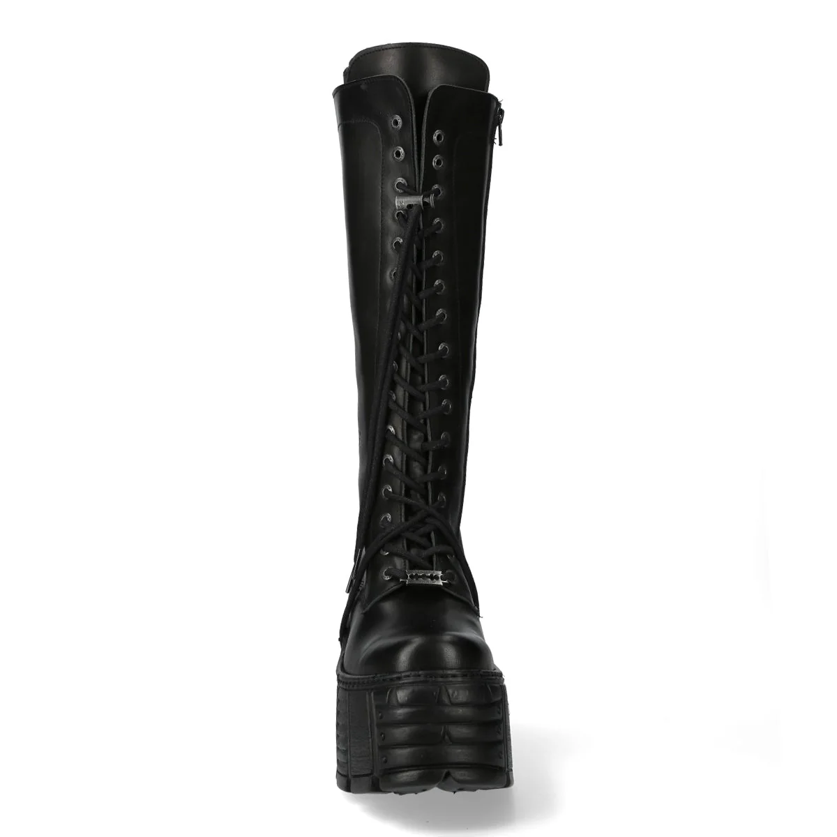 Bota Alta Heavy Plataforma Acordonada - Image 4