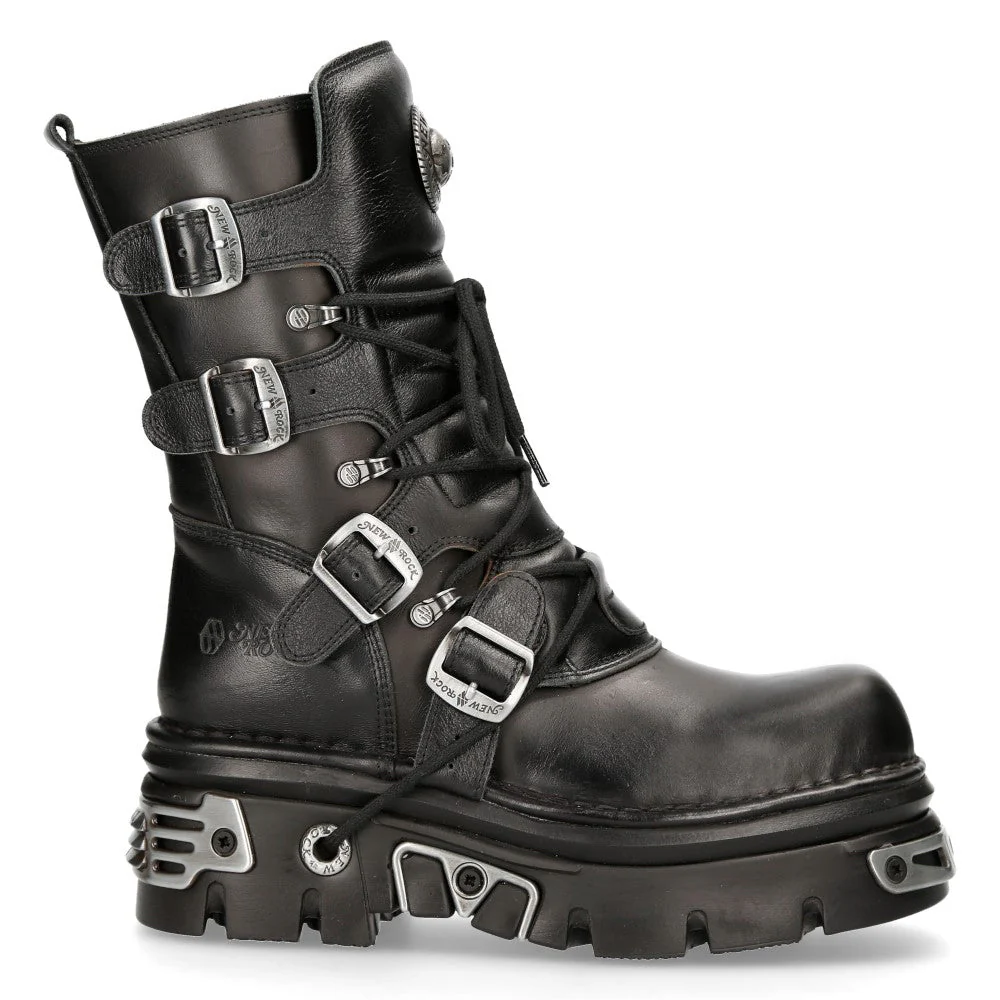Botas New Rock Gótico Militar Hebillas - Image 2