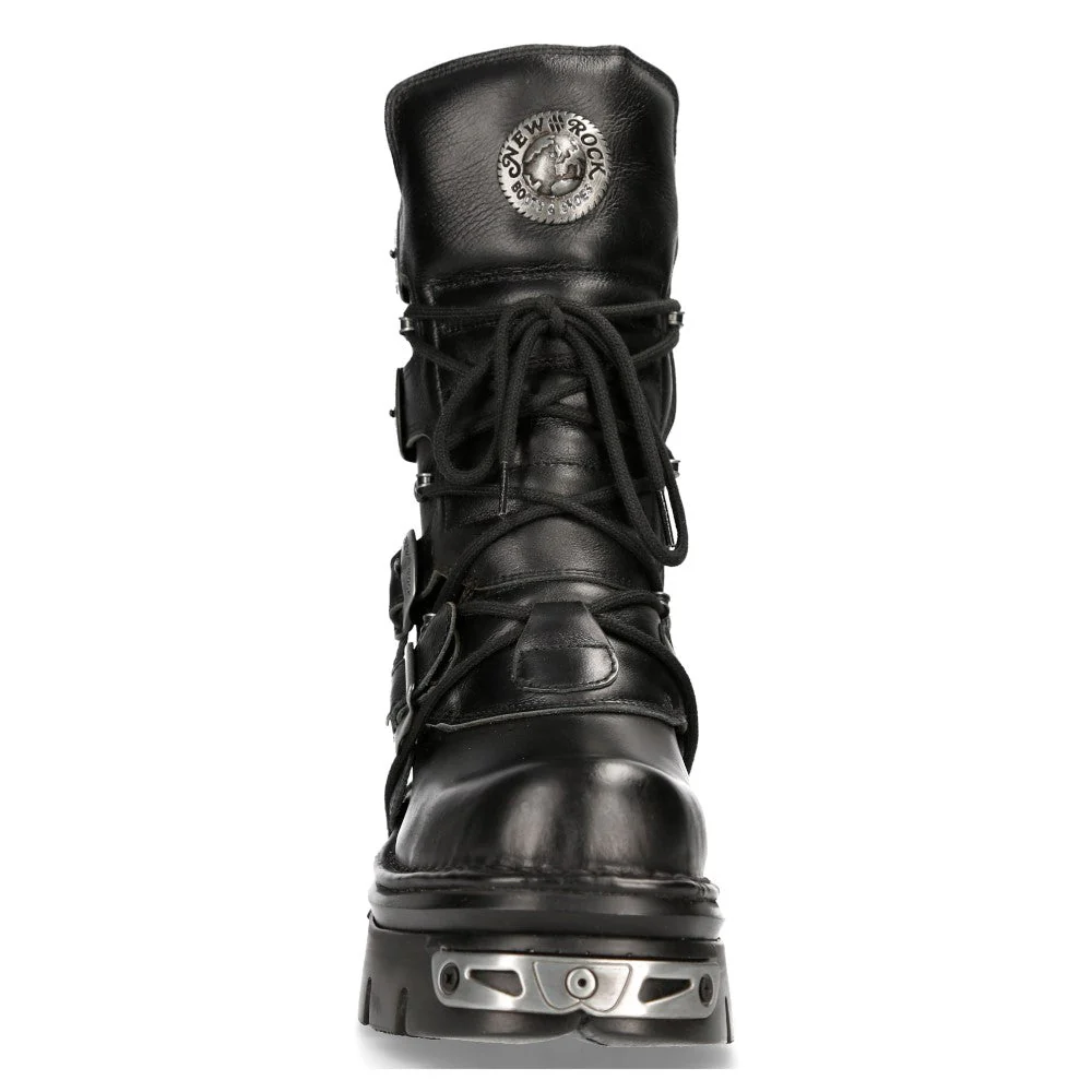 Botas New Rock Gótico Militar Hebillas - Image 4