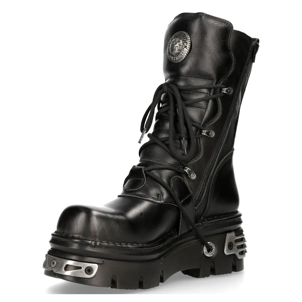 Botas New Rock Gótico Militar Hebillas - Image 5