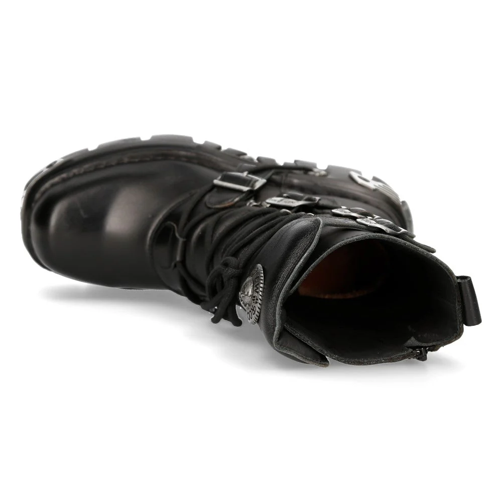 Botas New Rock Gótico Militar Hebillas - Image 8