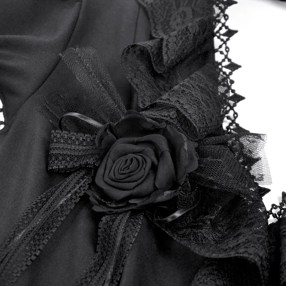 Camisa con Lazada Trasera y Detalle de Rosa - Image 11