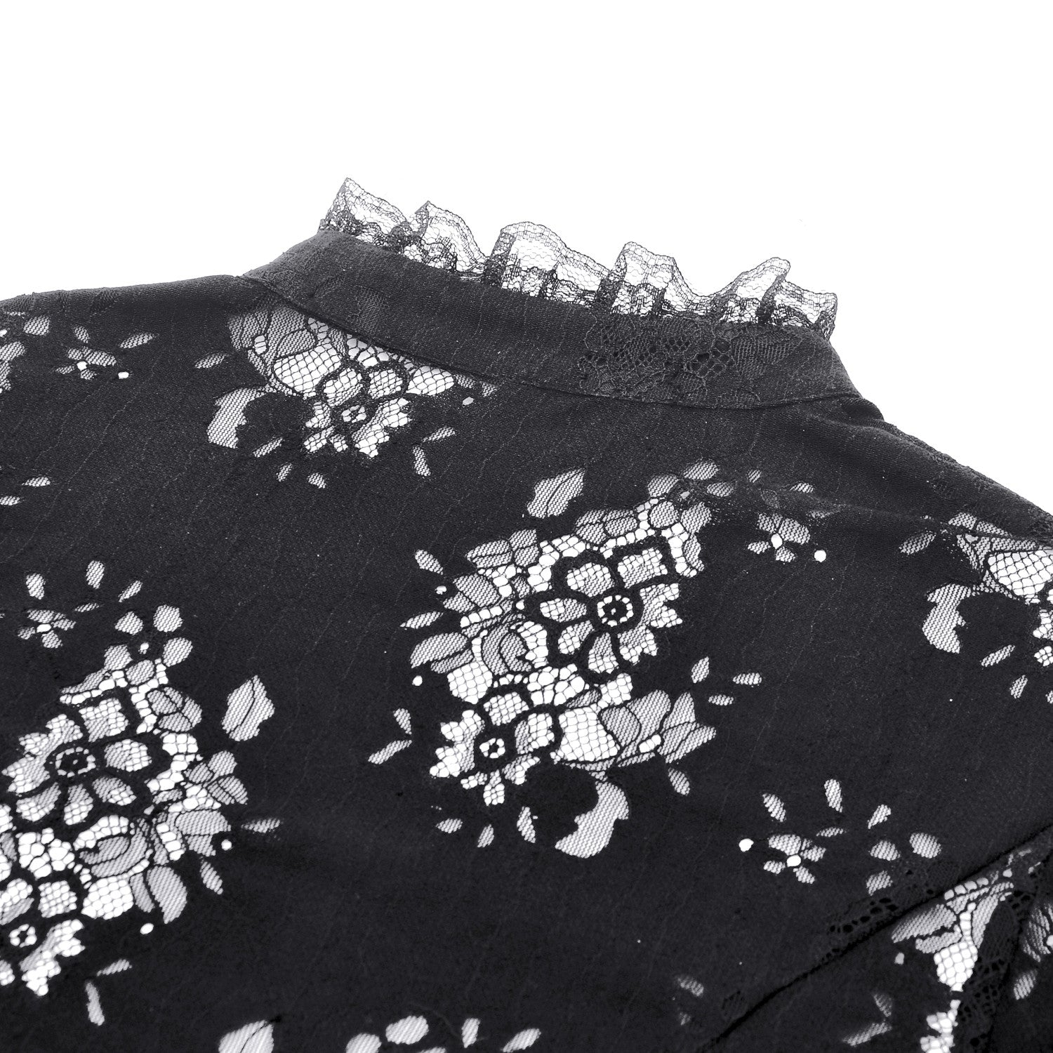 Camisa de Encaje con Cruz - Image 12