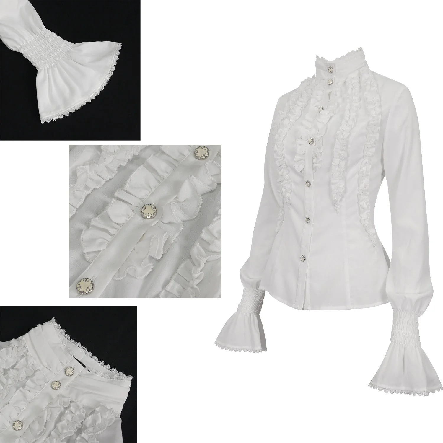 Camisa Elegante Blanca - Image 4