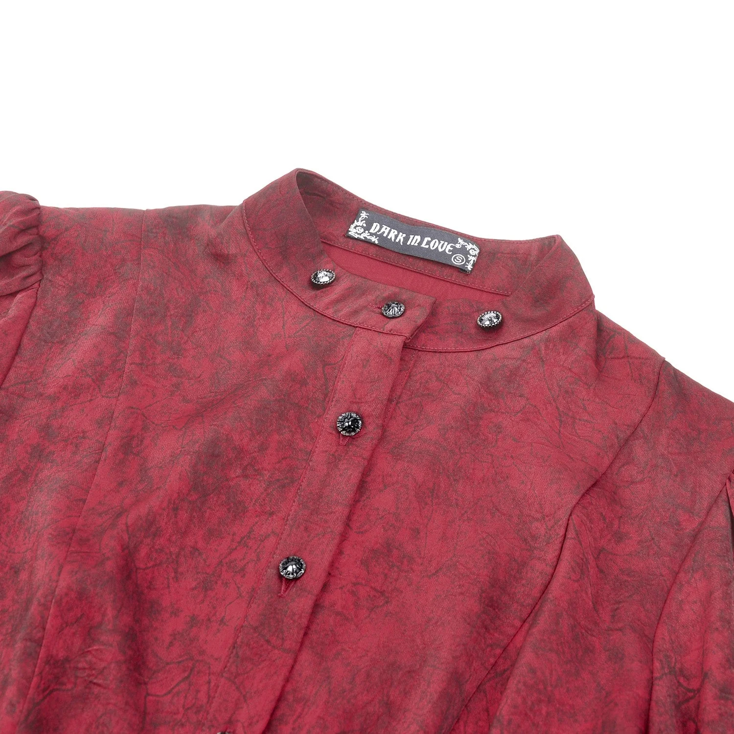 Camisa Roja Victoriana - Image 10