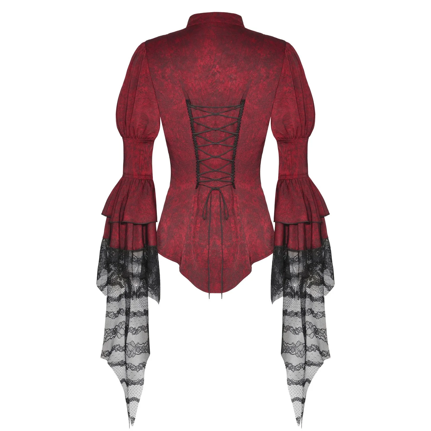 Camisa Roja Victoriana - Image 5