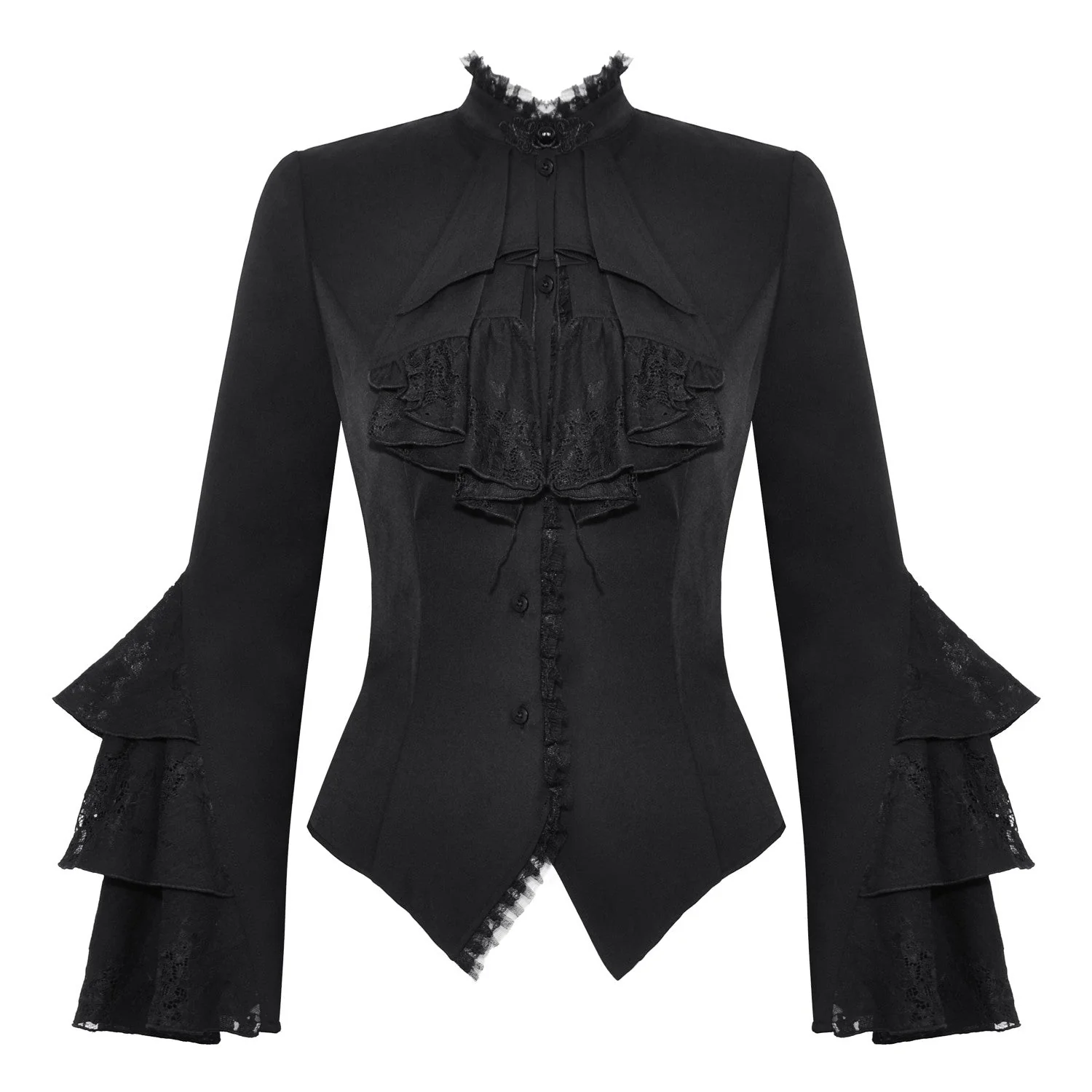 Camisa Victoriana Negra - Image 4