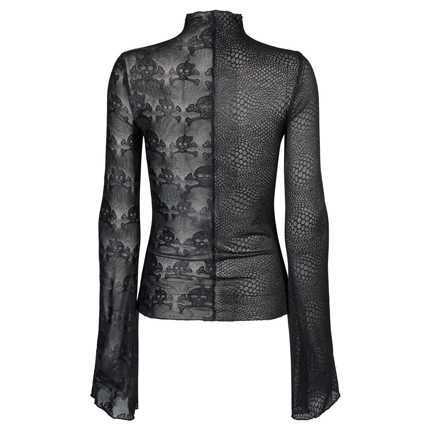 Camiseta Asimétrica Negra - Image 3