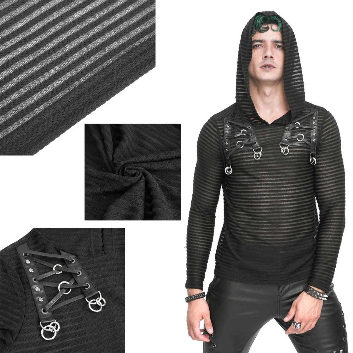 Camiseta con Capucha para Hombre - Image 4