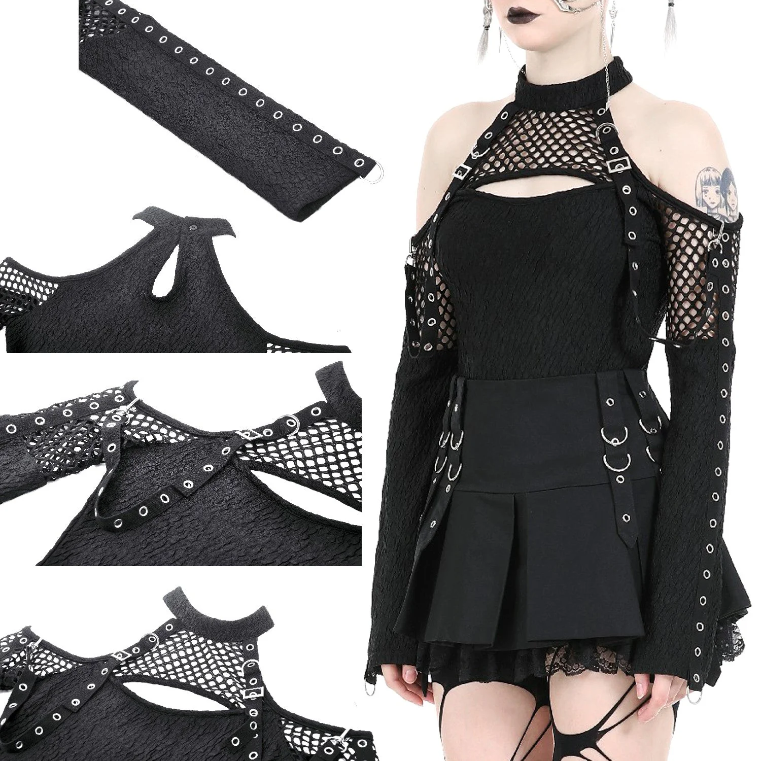 Camiseta con Rejilla - Image 4