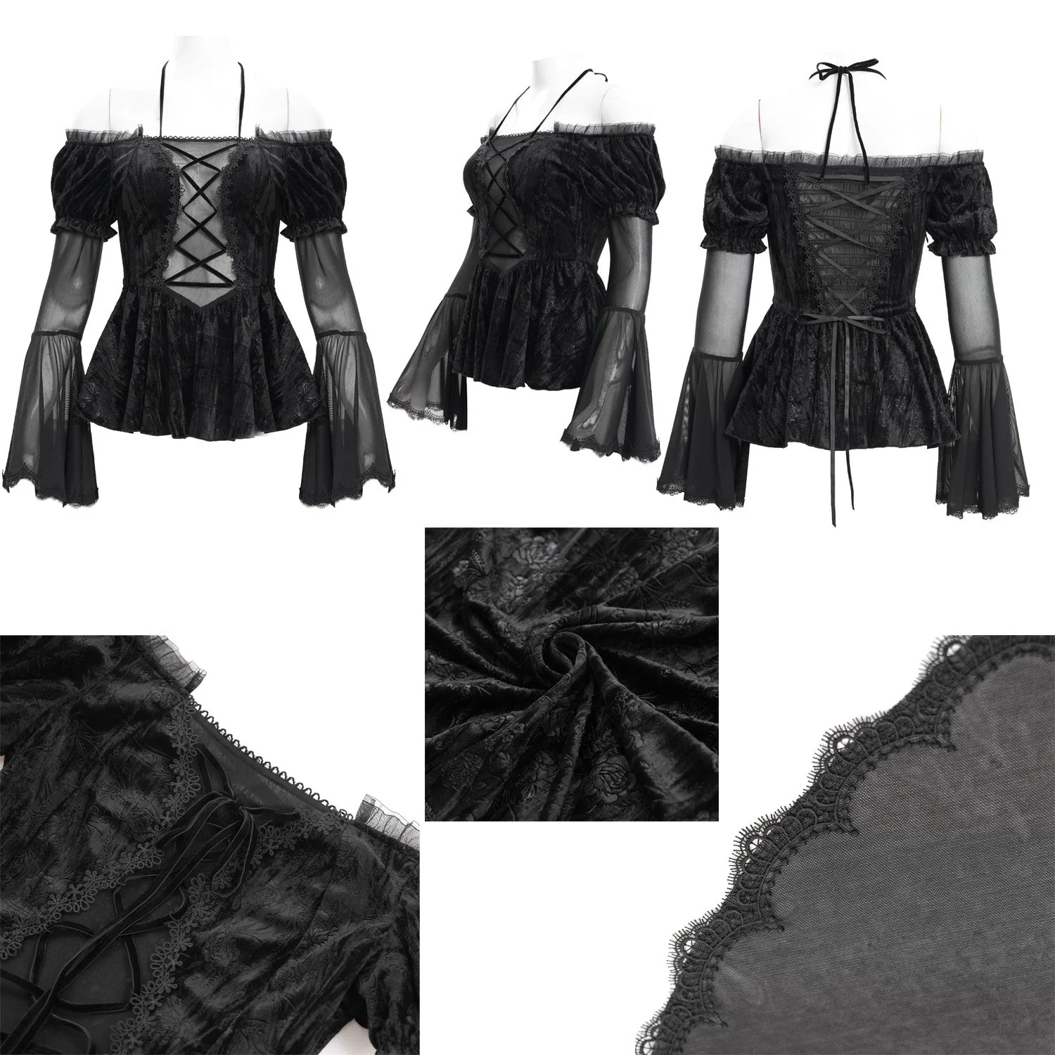 Camiseta Elegante con Tul - Image 3