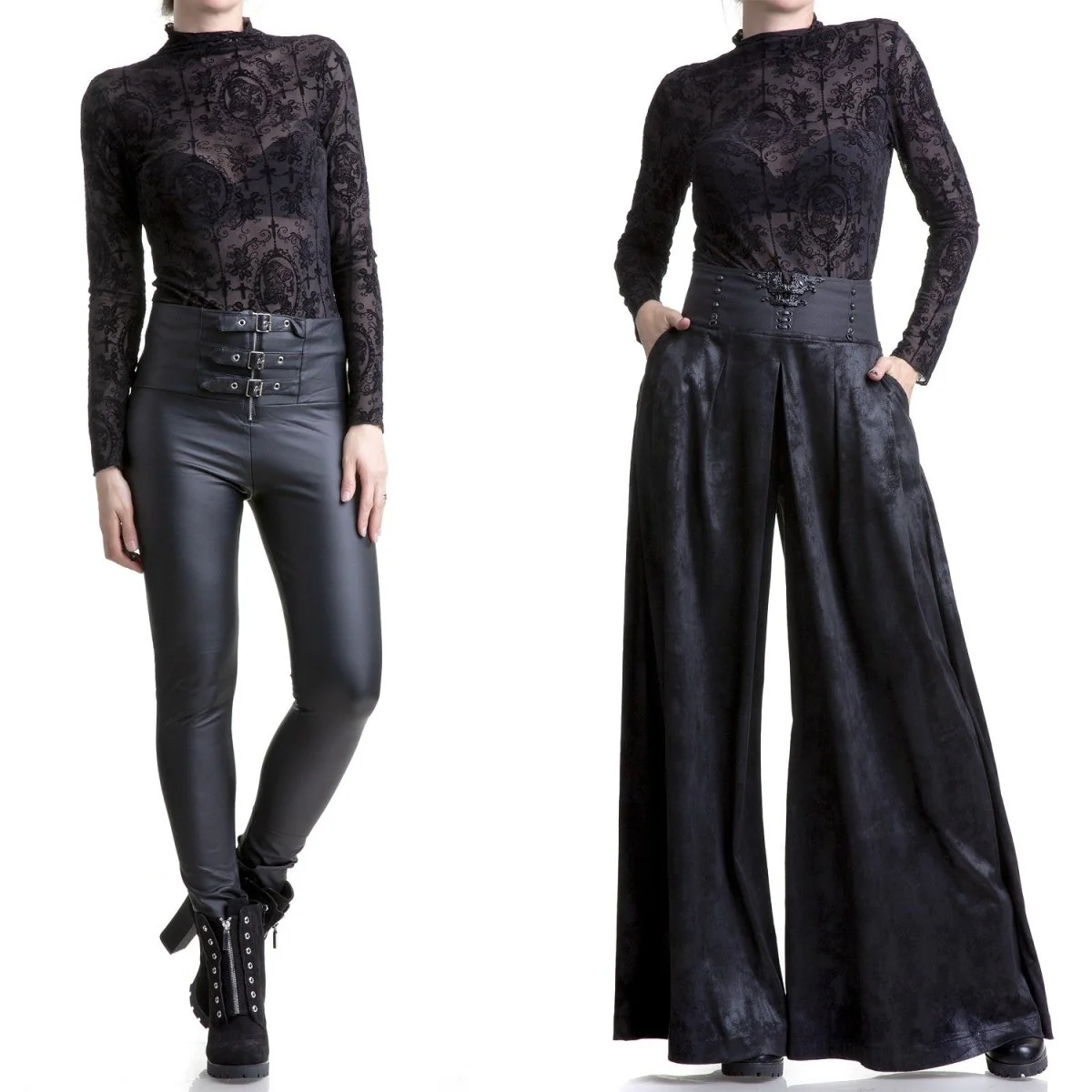 Camiseta Negra con Filigranas - Image 2