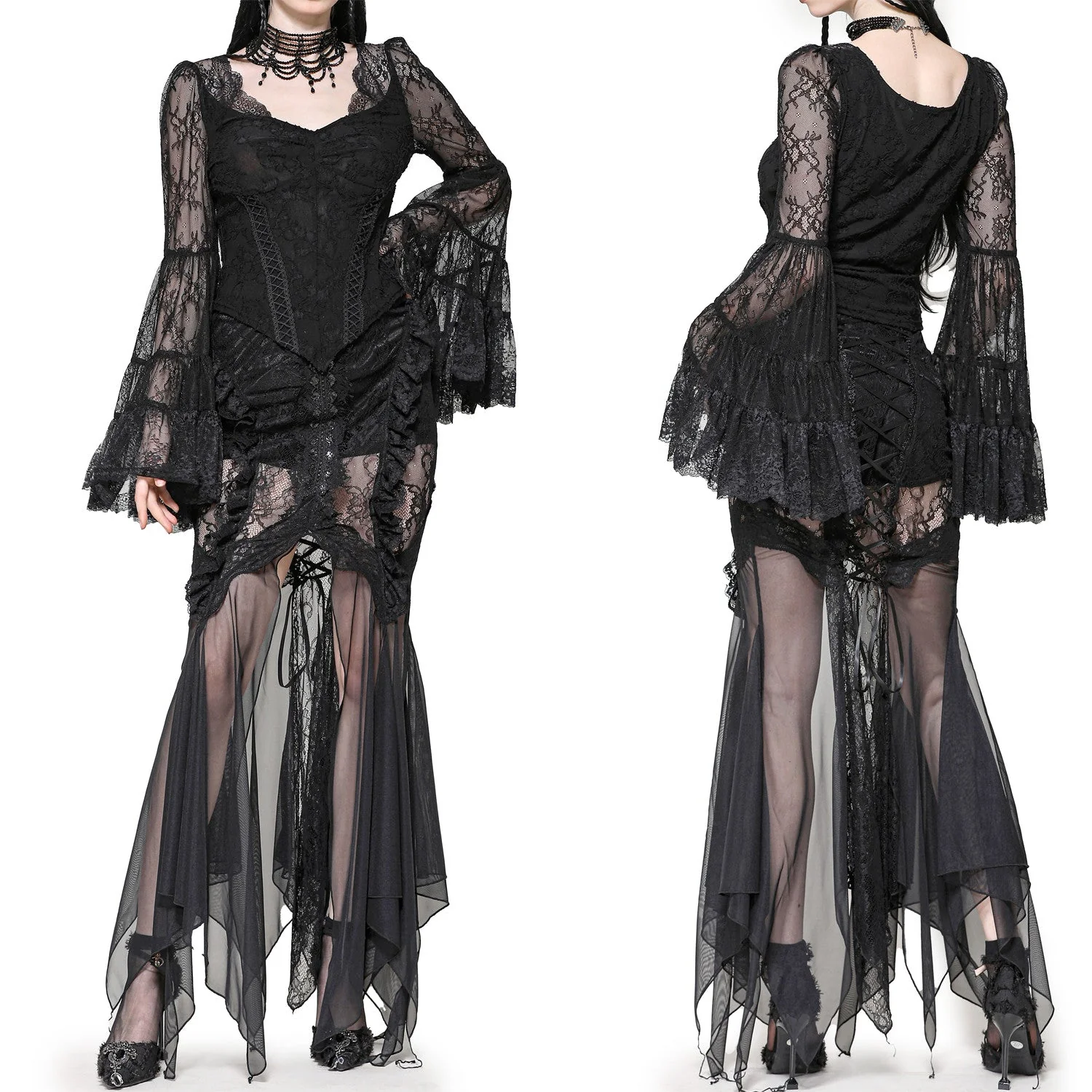 Camiseta Mangas Campana " Salem" - Image 2