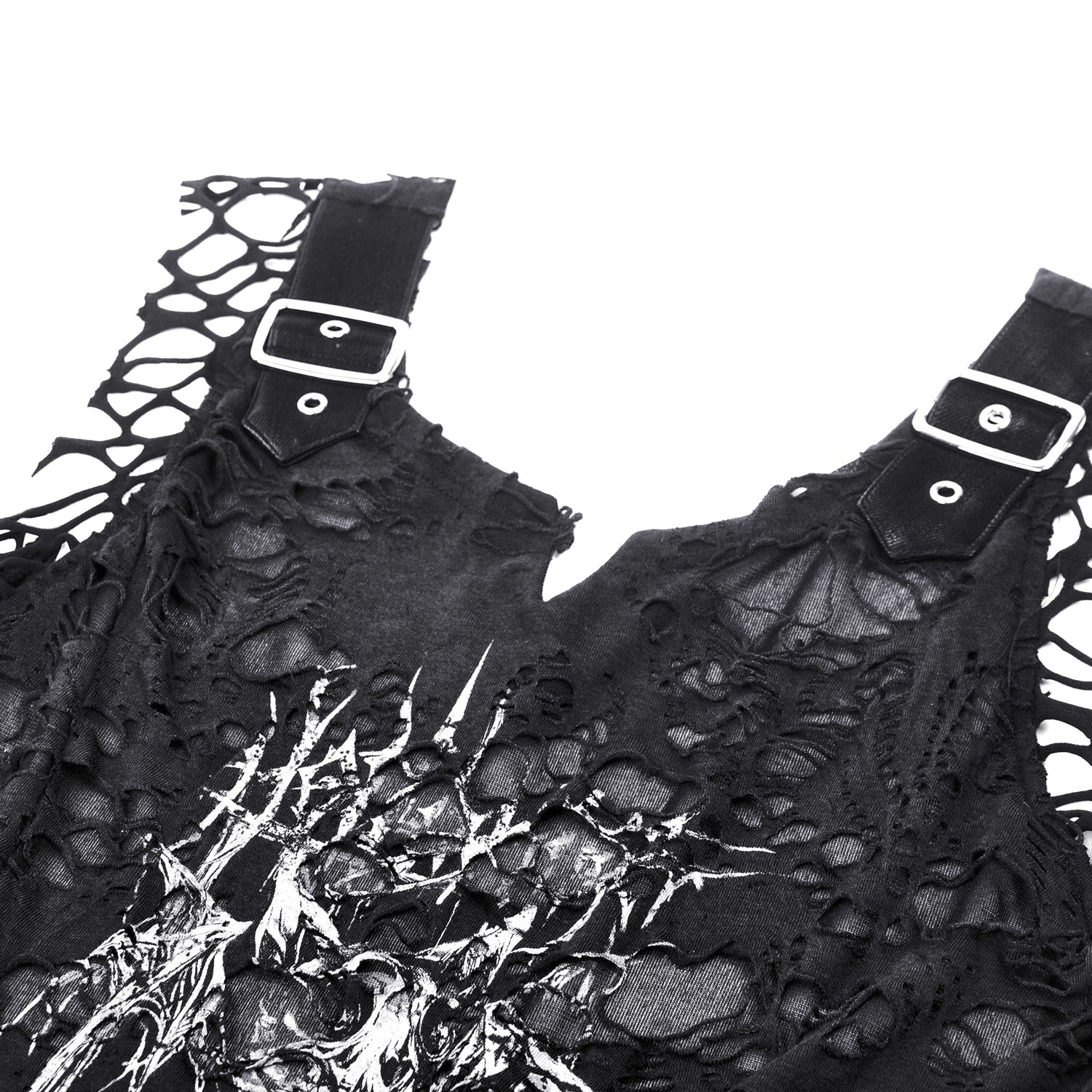 Camiseta Rasgada  “Black Chaos” - Image 7