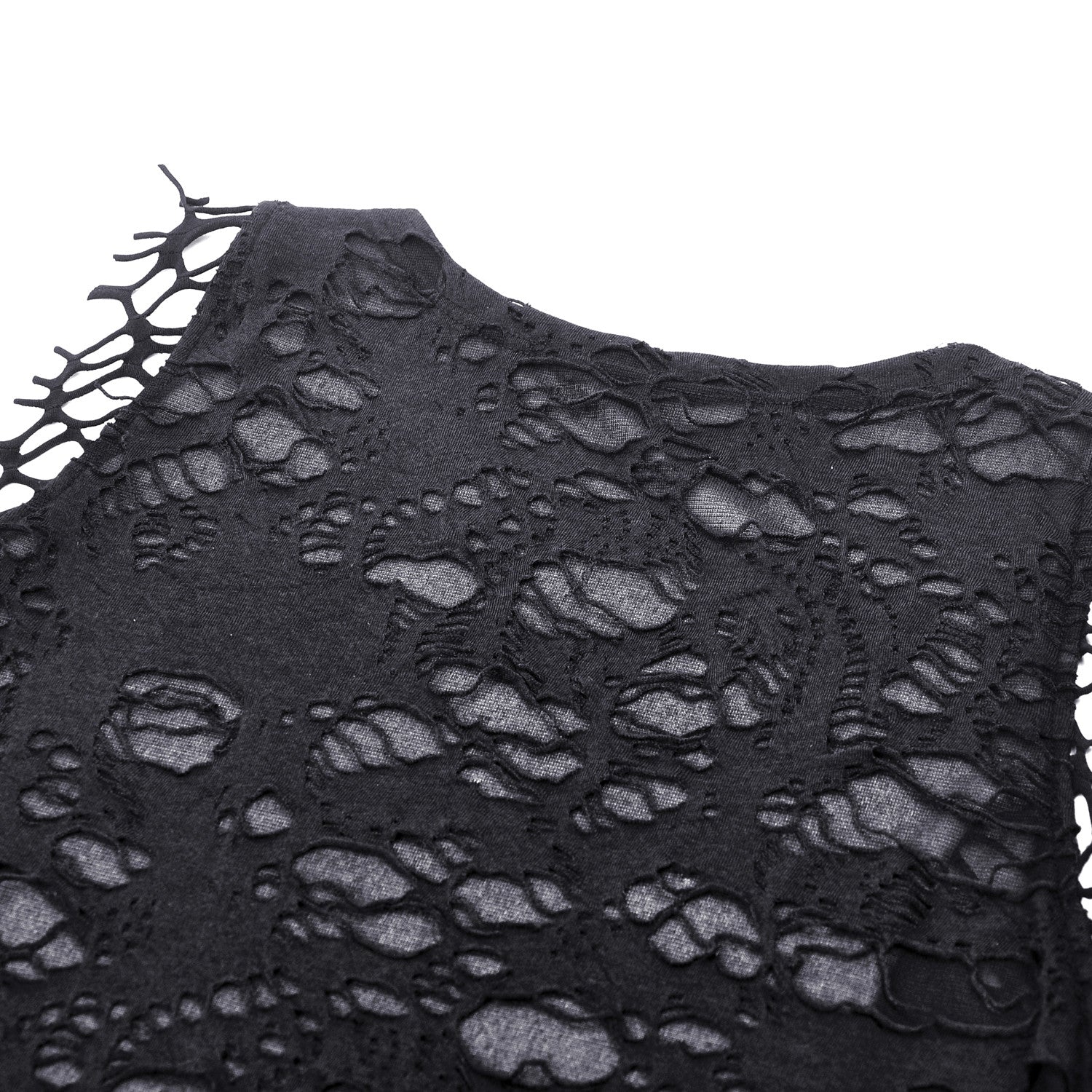 Camiseta Rasgada  “Black Chaos” - Image 8