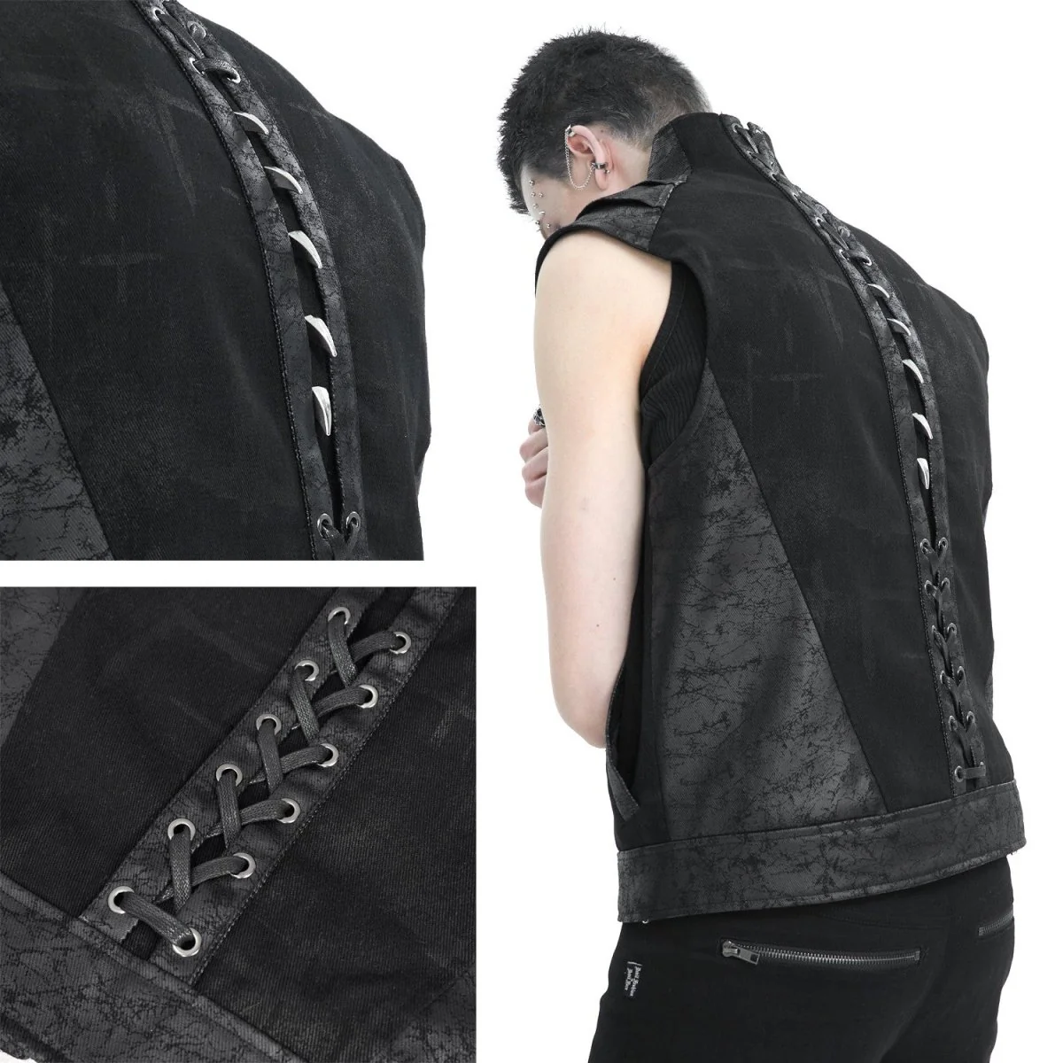 Chaleco con Tachuelas para Hombre - Image 4