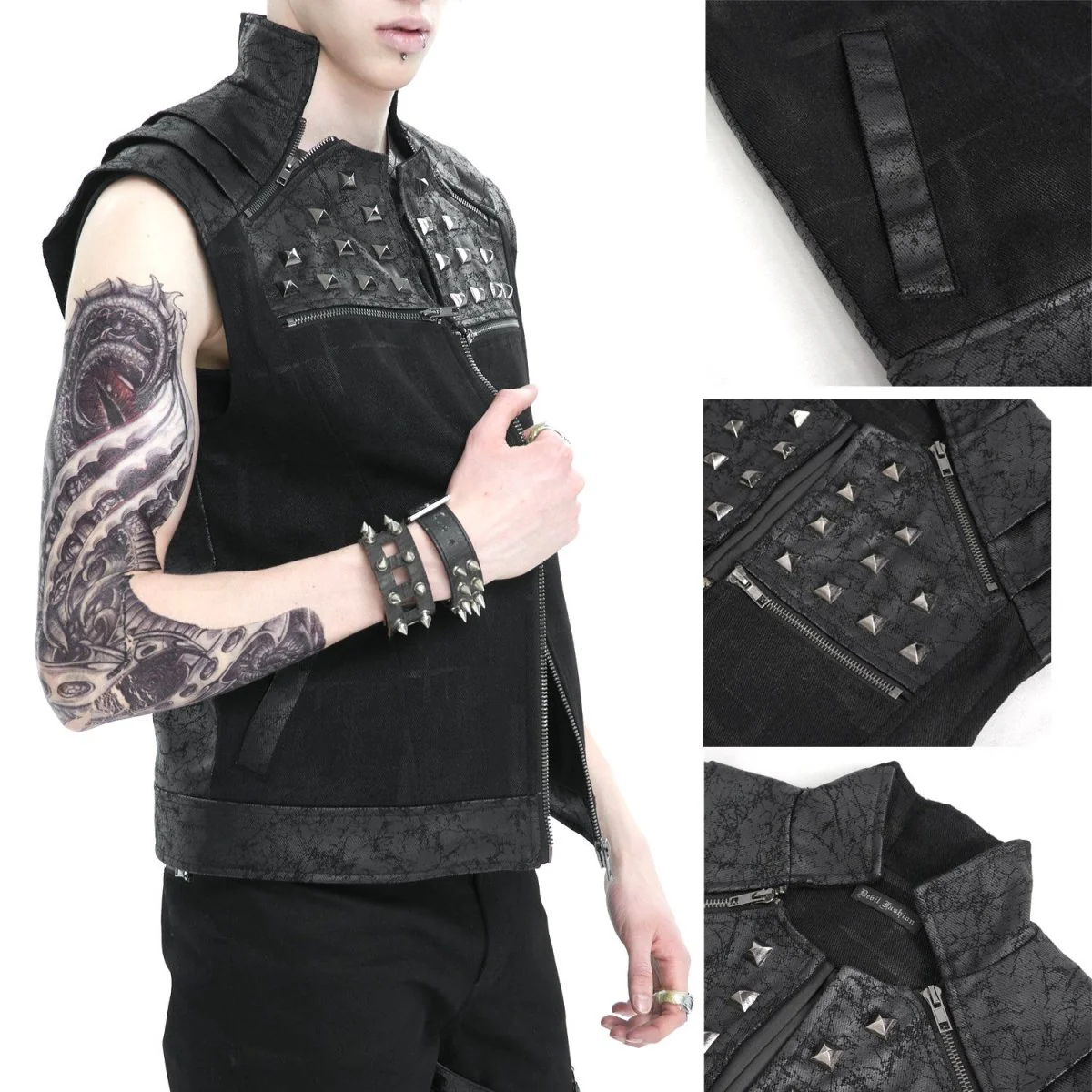 Chaleco con Tachuelas para Hombre - Image 5