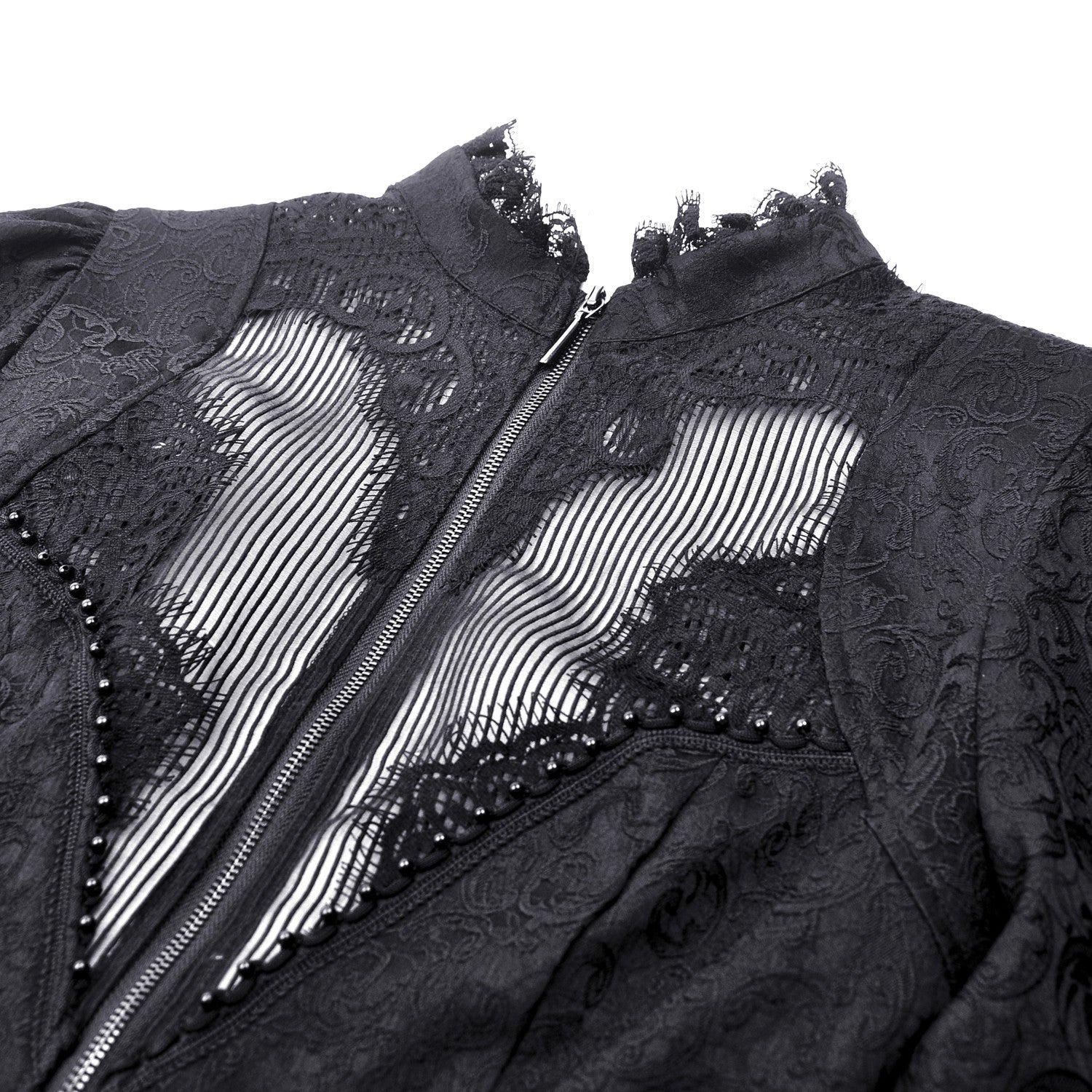 Chaqueta Gótica con Cola y Encaje  "Aradia" - Image 8