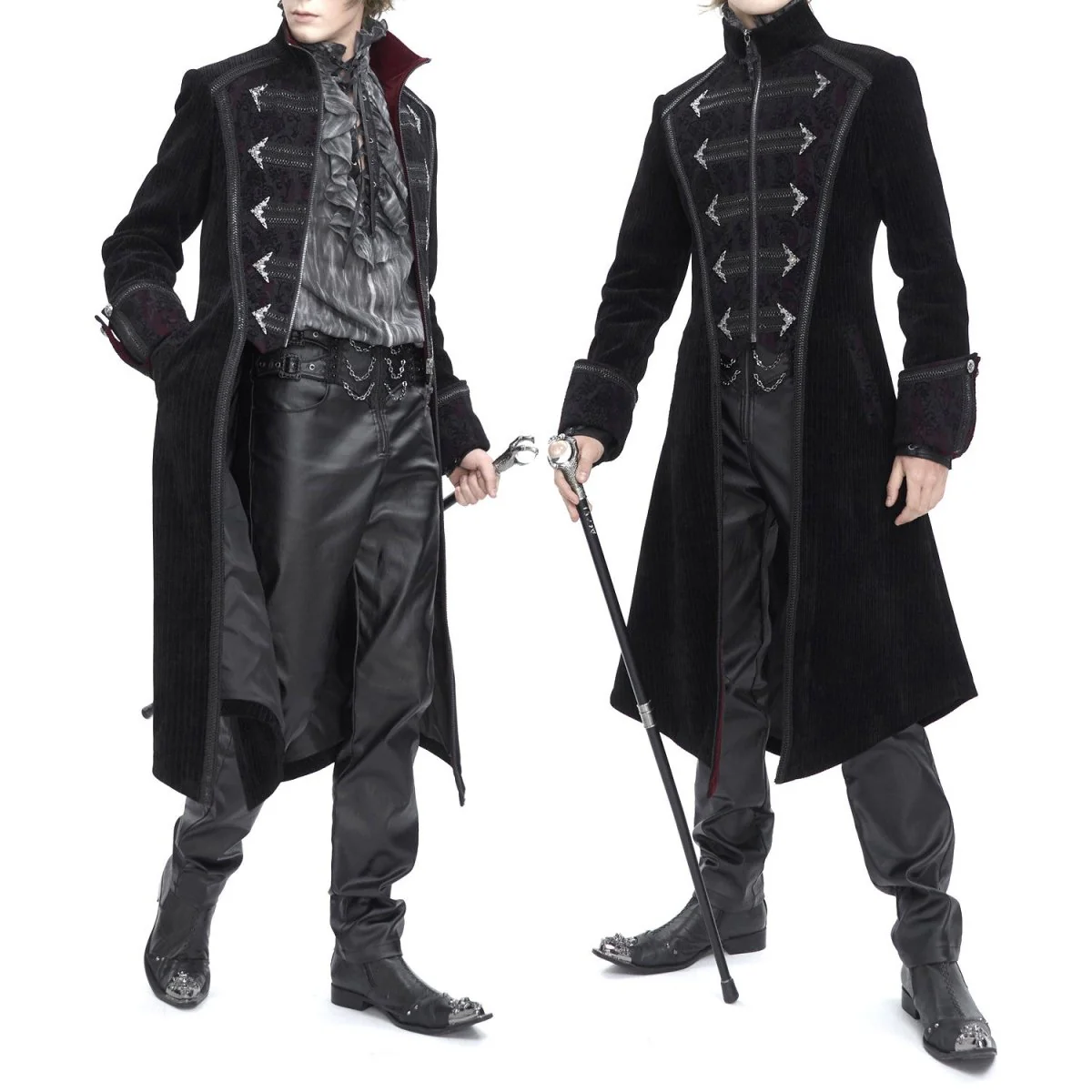 Chaqueta Elegante Negra para Hombre - Image 3