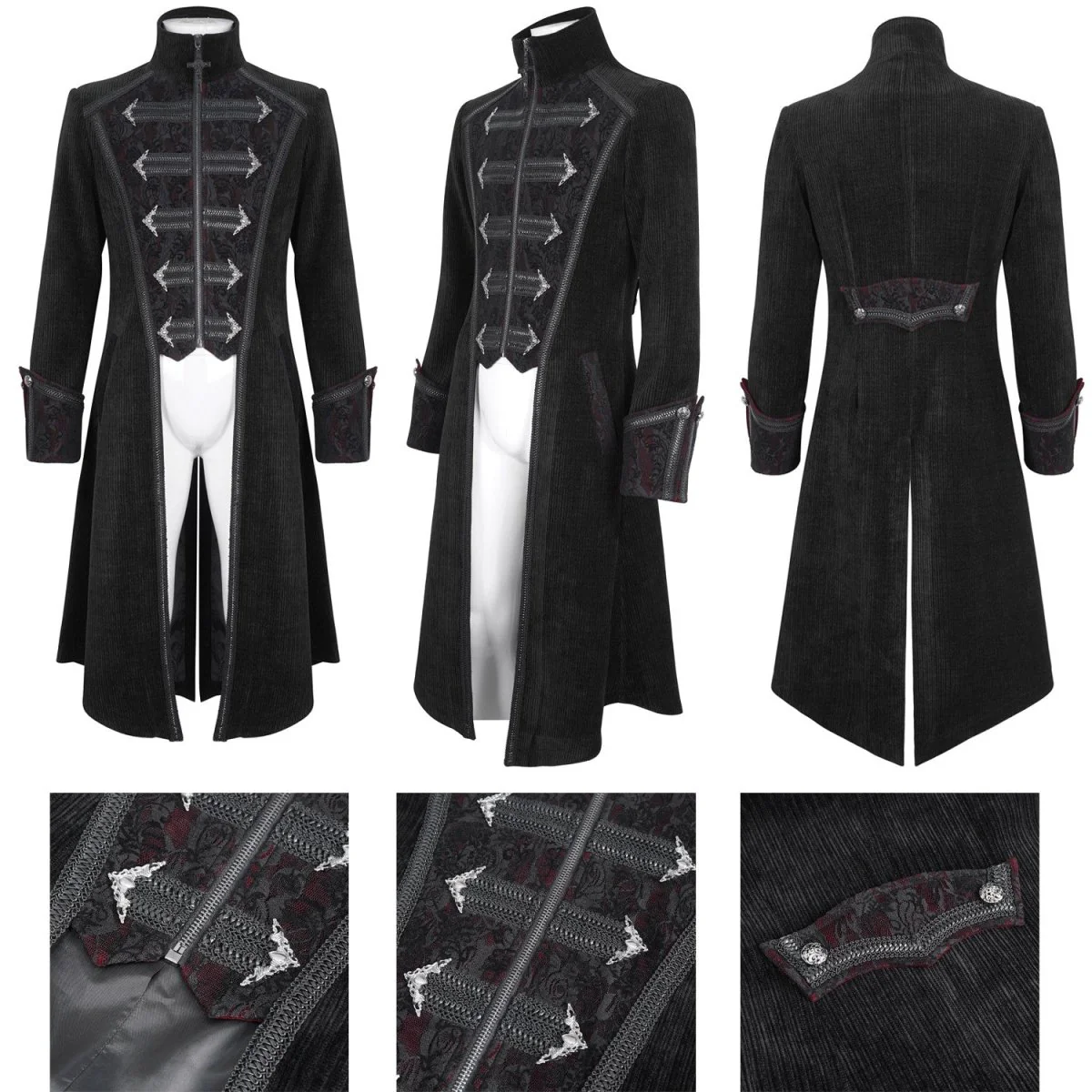 Chaqueta Elegante Negra para Hombre - Image 6