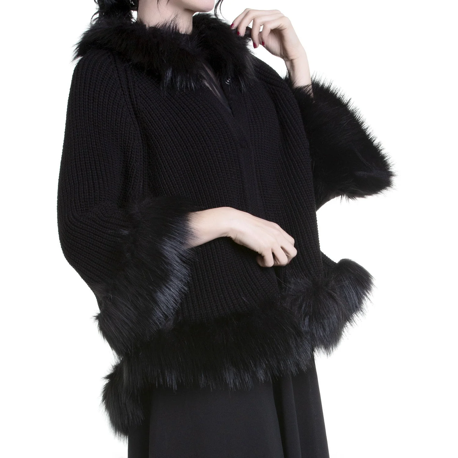 Chaqueta Negra Abierta - Image 6
