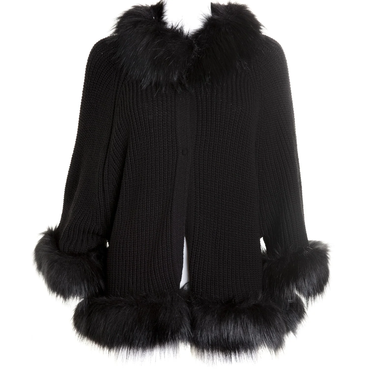 Chaqueta Negra Abierta - Image 7