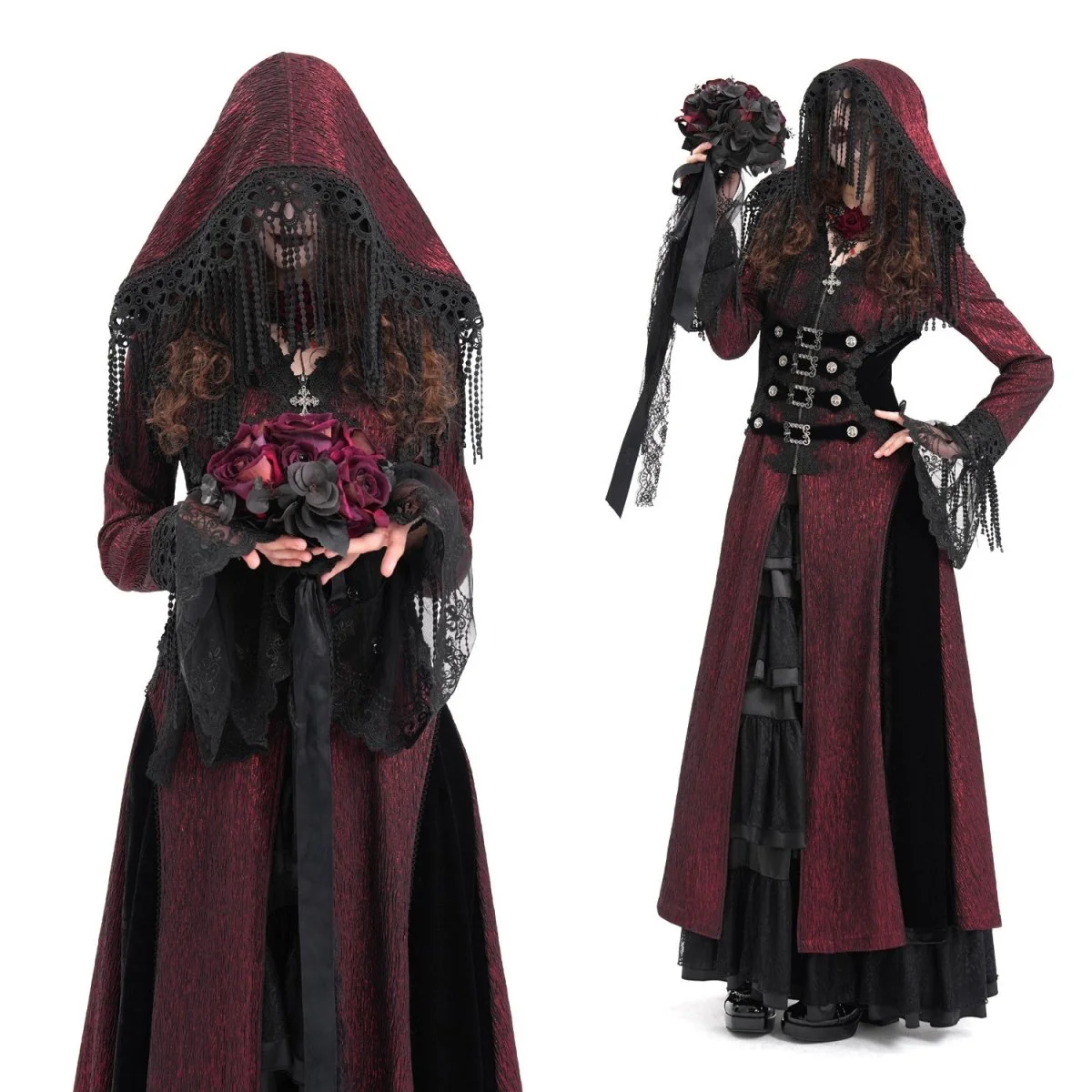 Chaqueta Roja con Flecos - Image 4