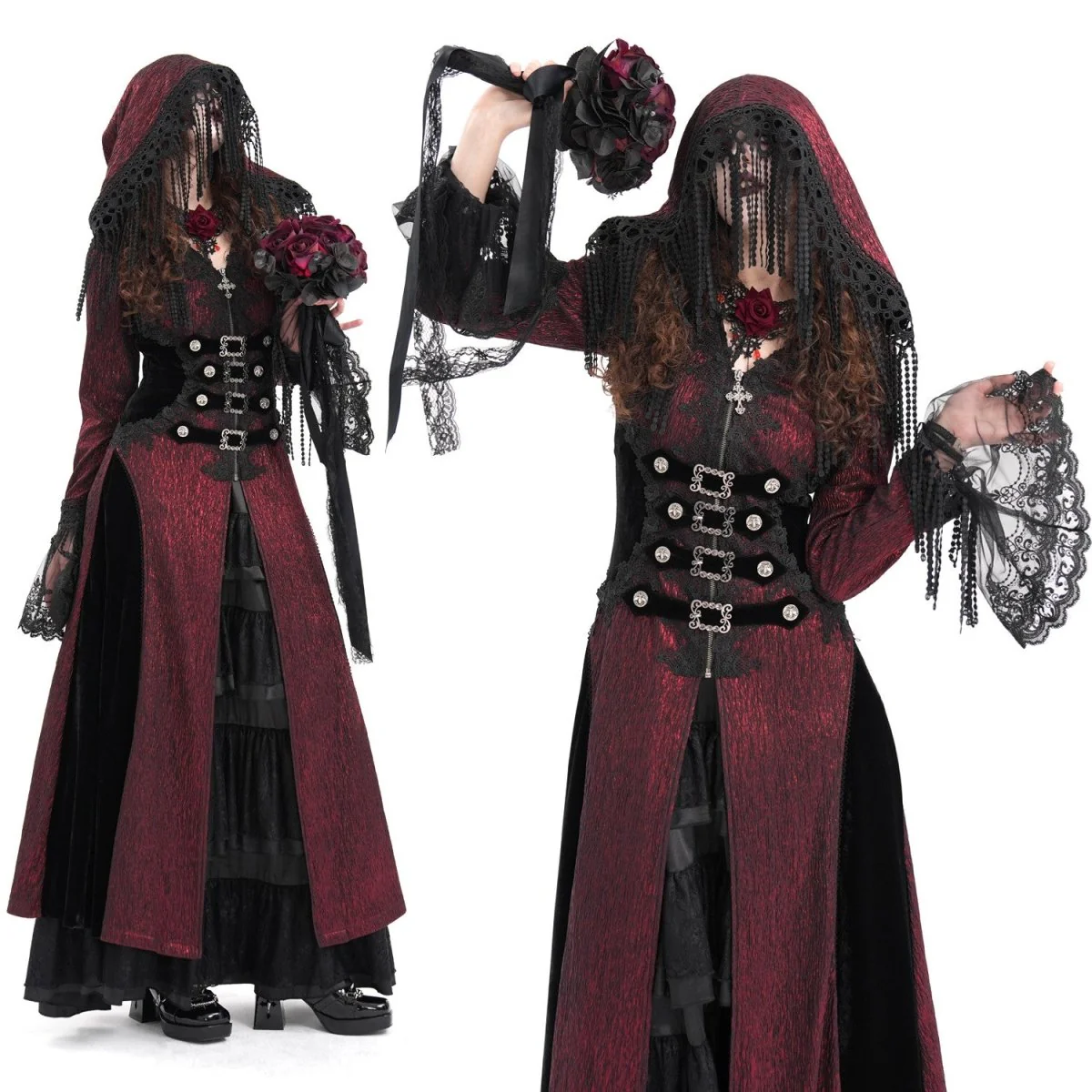 Chaqueta Roja con Flecos - Image 5