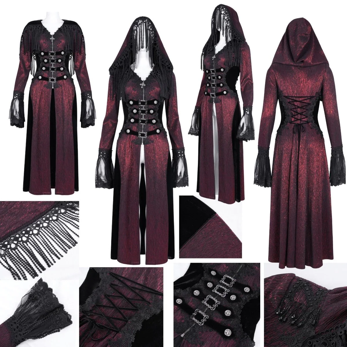 Chaqueta Roja con Flecos - Image 7