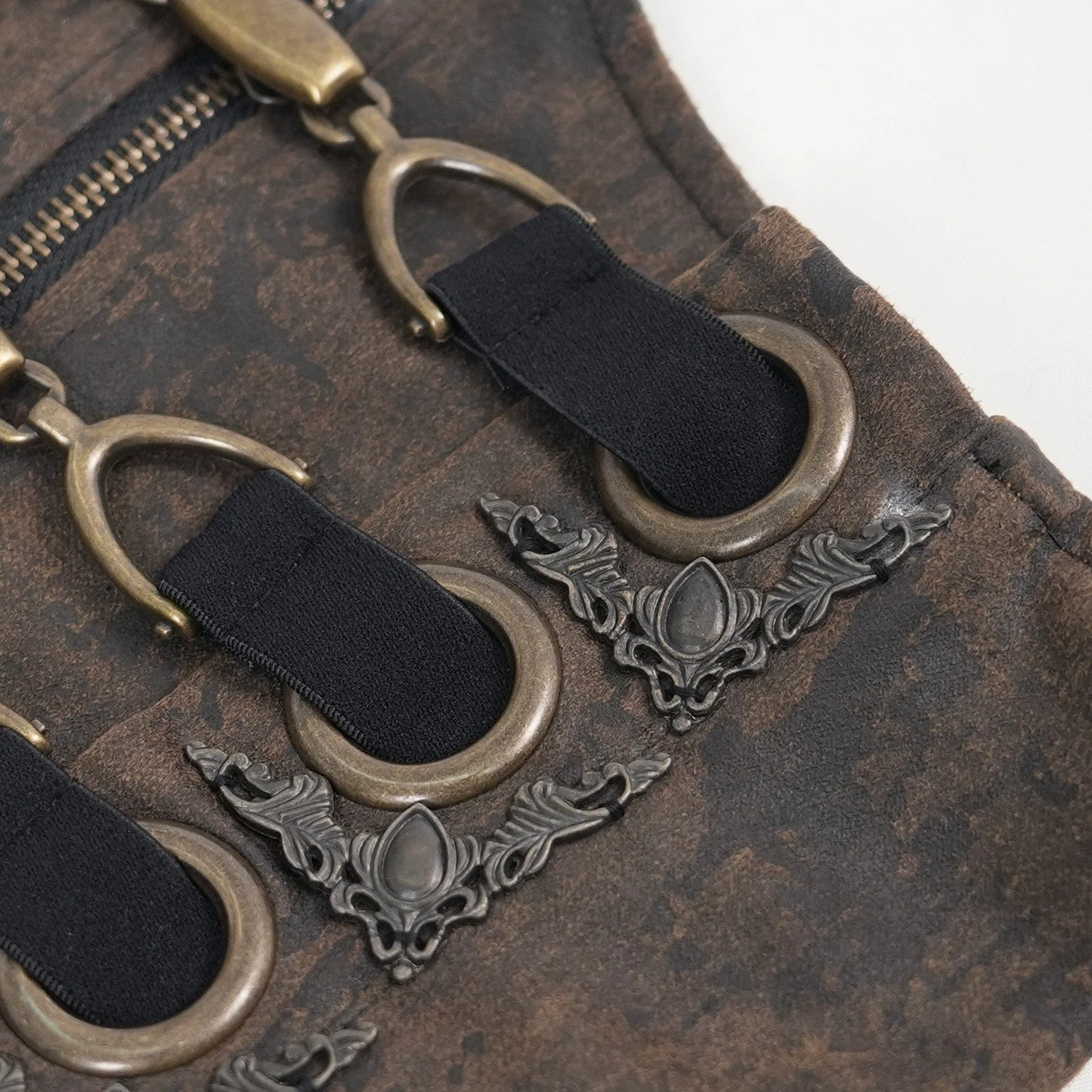 Cinturón Corsé Marrón con Hebillas"Epic" - Image 11