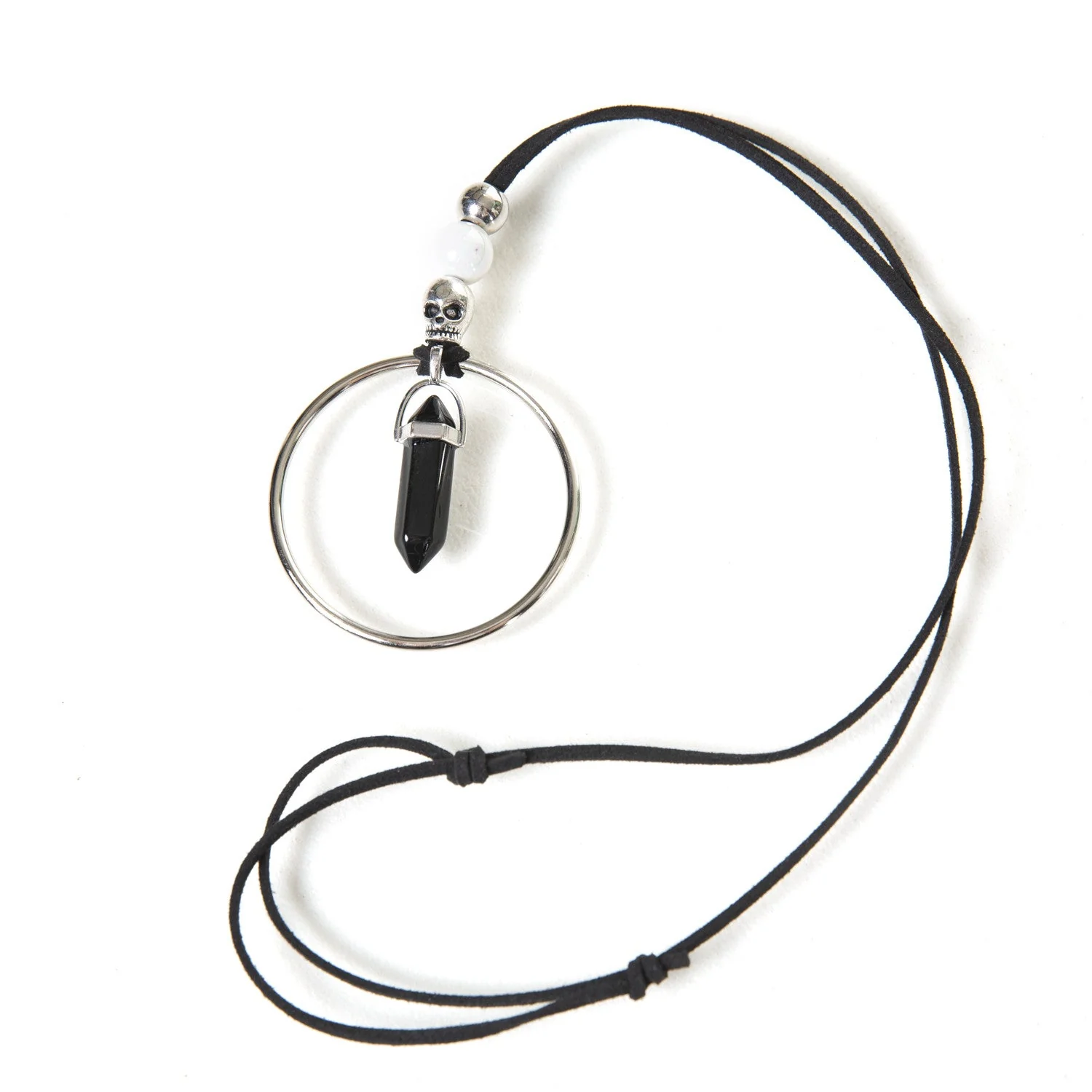 Collar con Calavera y Piedra - Image 3