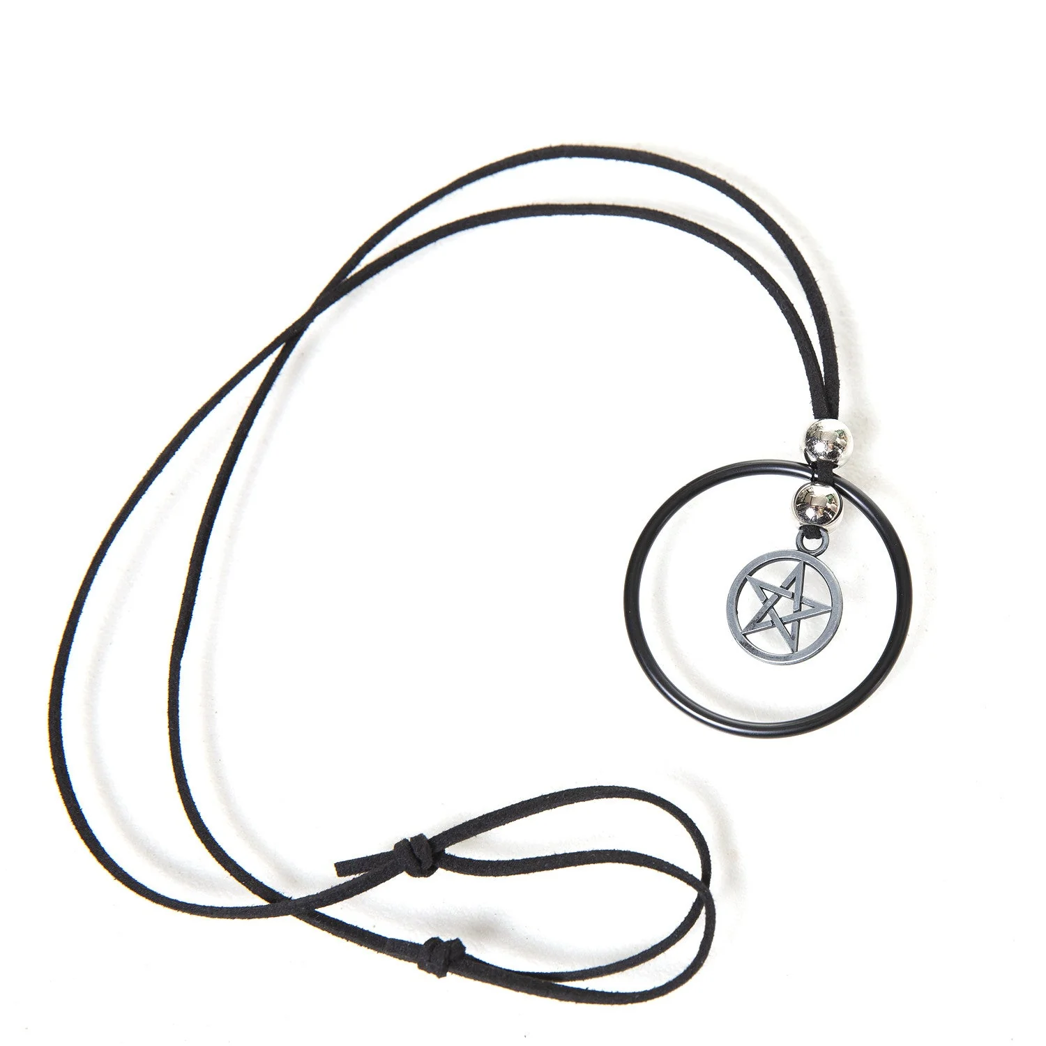 Collar con Pentagrama y Aro - Image 4