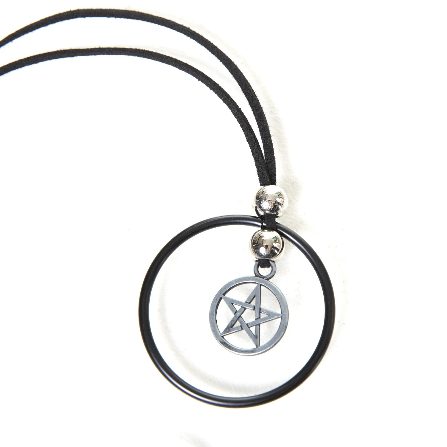 Collar con Pentagrama y Aro - Image 5