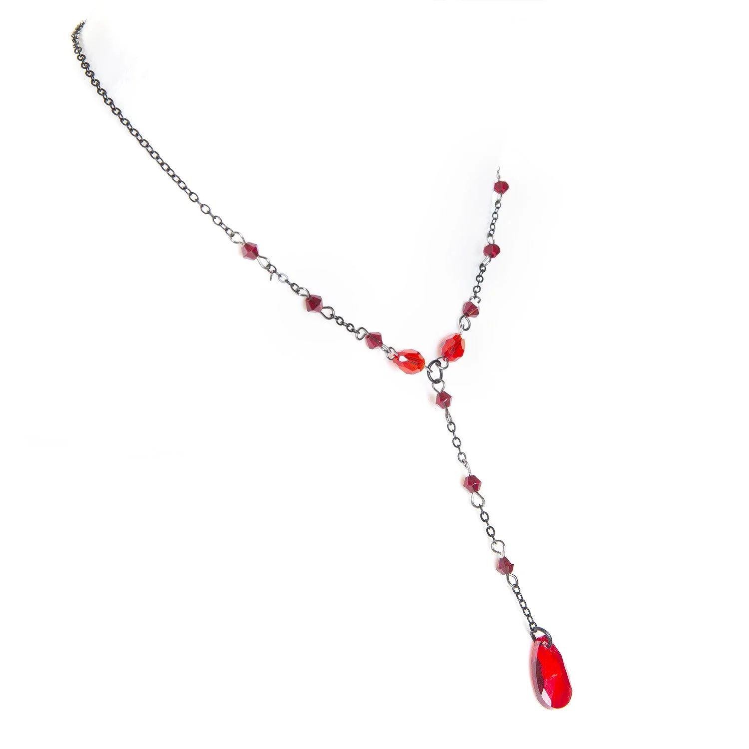 Collar con Piedras Rojas - Image 4