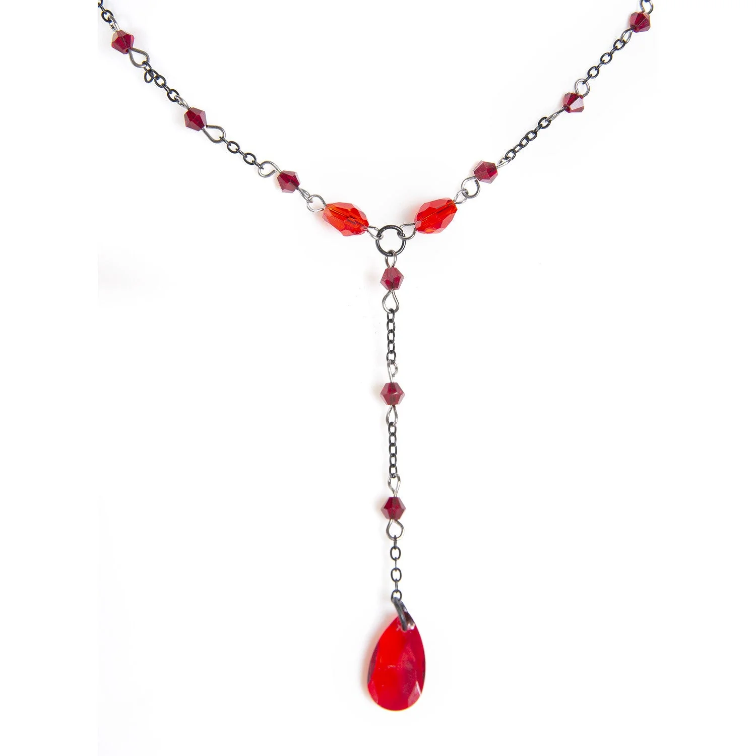 Collar con Piedras Rojas - Image 6