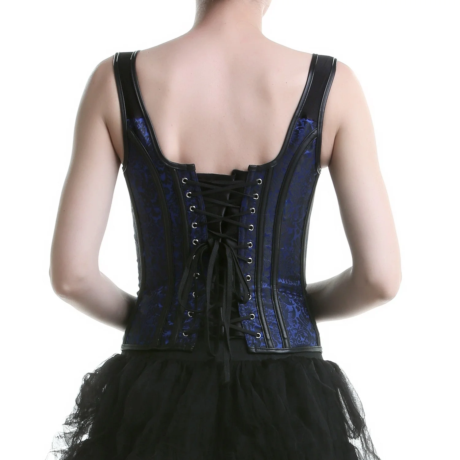 Corsé Azul con Tirantes - Image 3