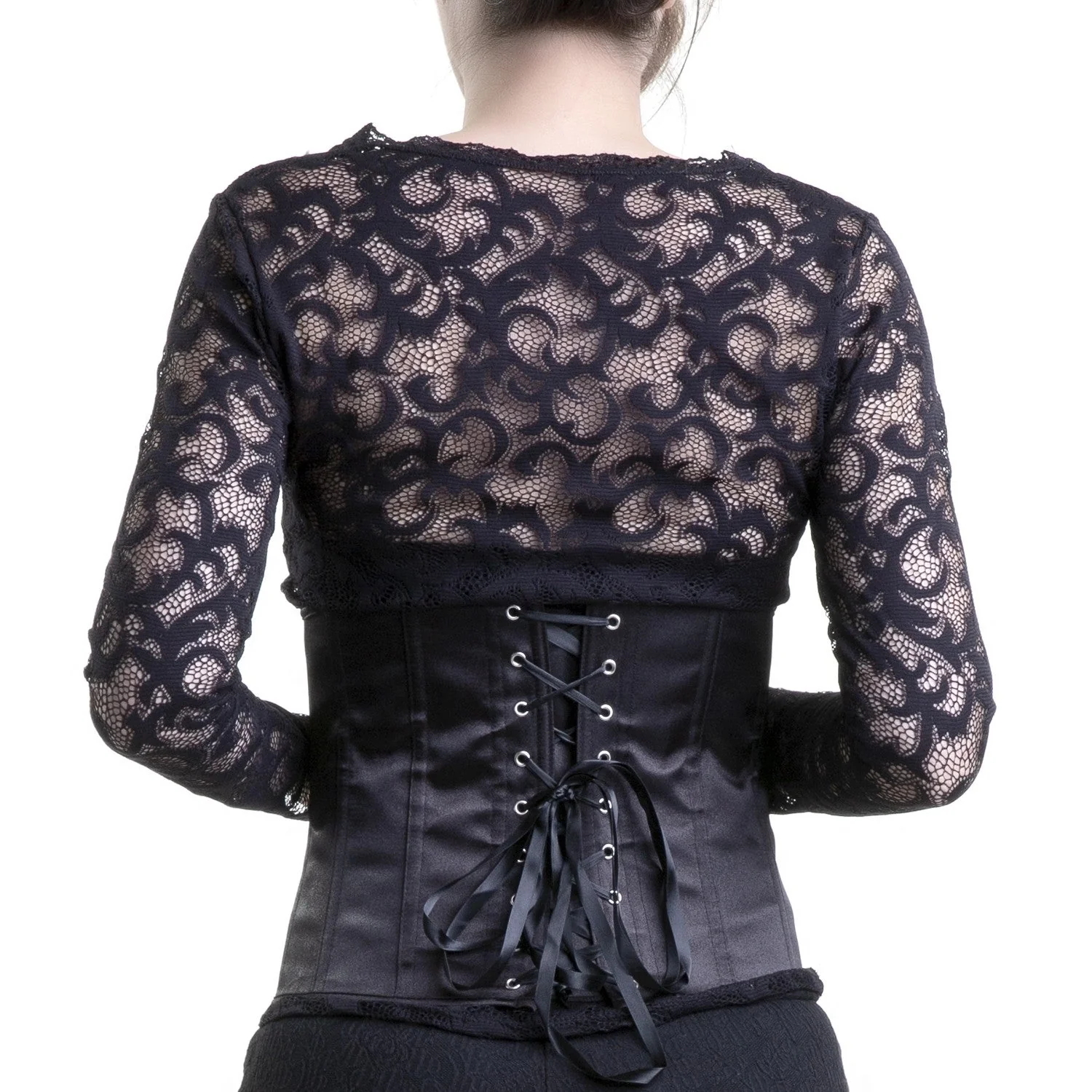 Corsé Bajo Pecho Negro - Image 3