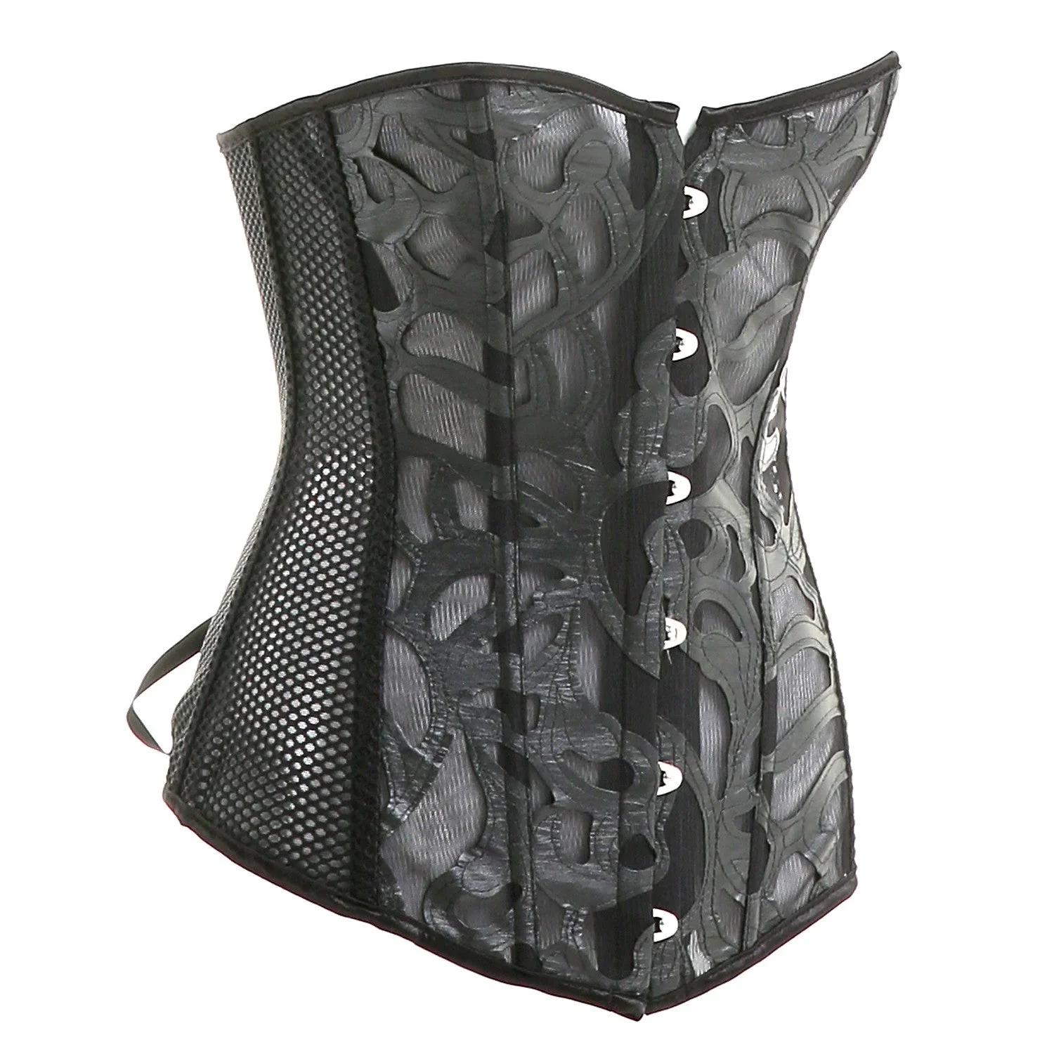 Corsé de Rejilla con Polipiel - Image 5