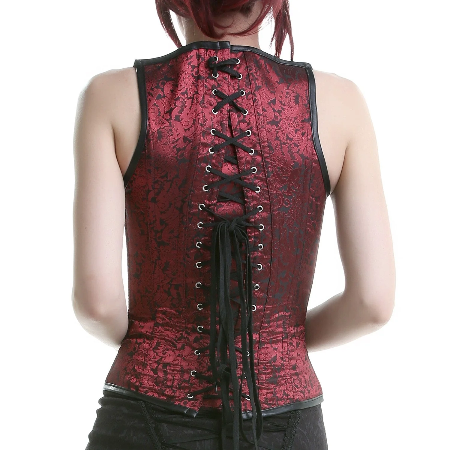 Corsé Rojo con Tirantes - Image 3