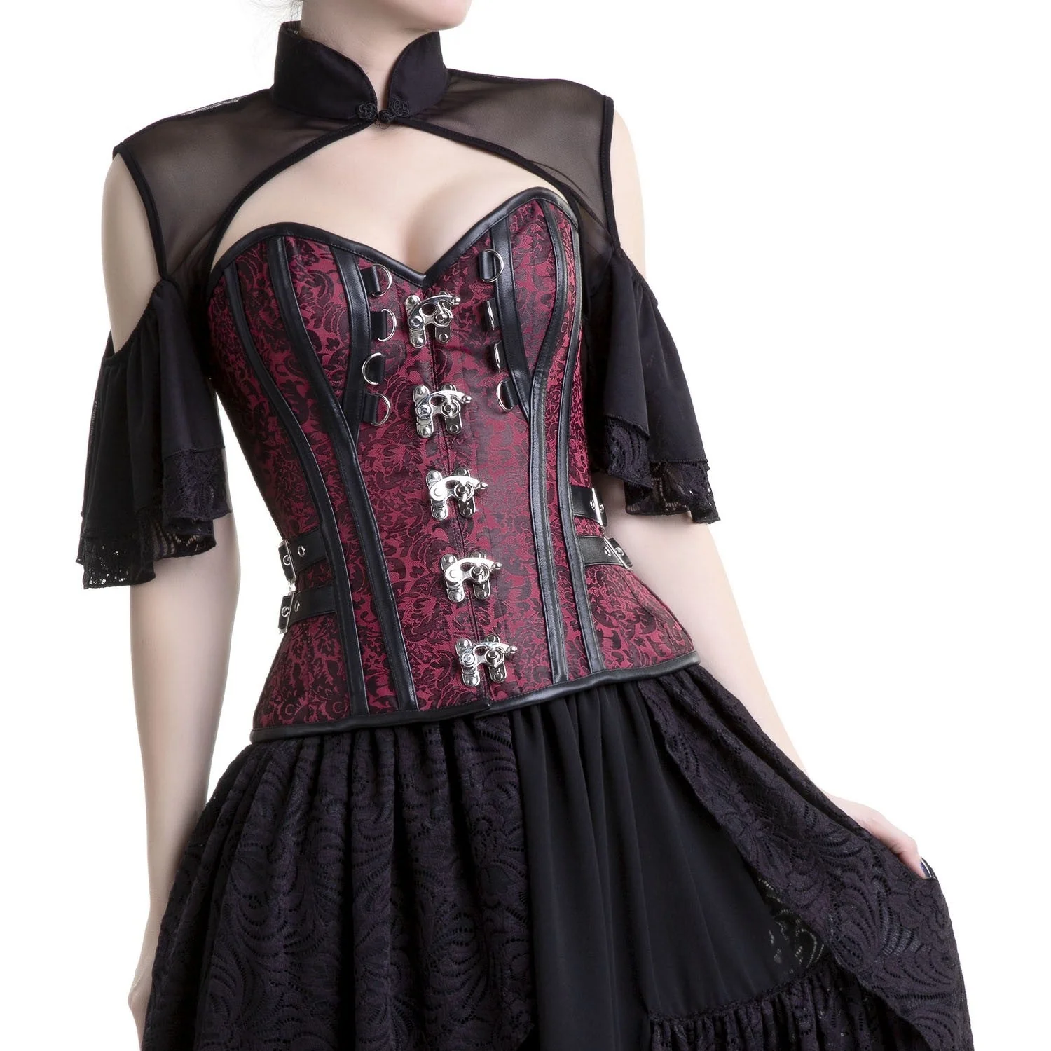Corsé Rojo y Negro - Image 5